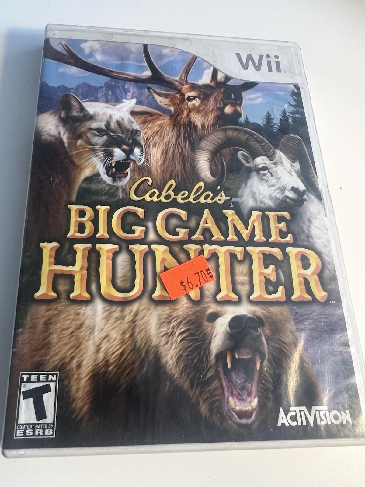 Other Cabelas Big Game Hunter Nintendo Wii Complete in Box Size ONE SIZE - 1 Thumbnail