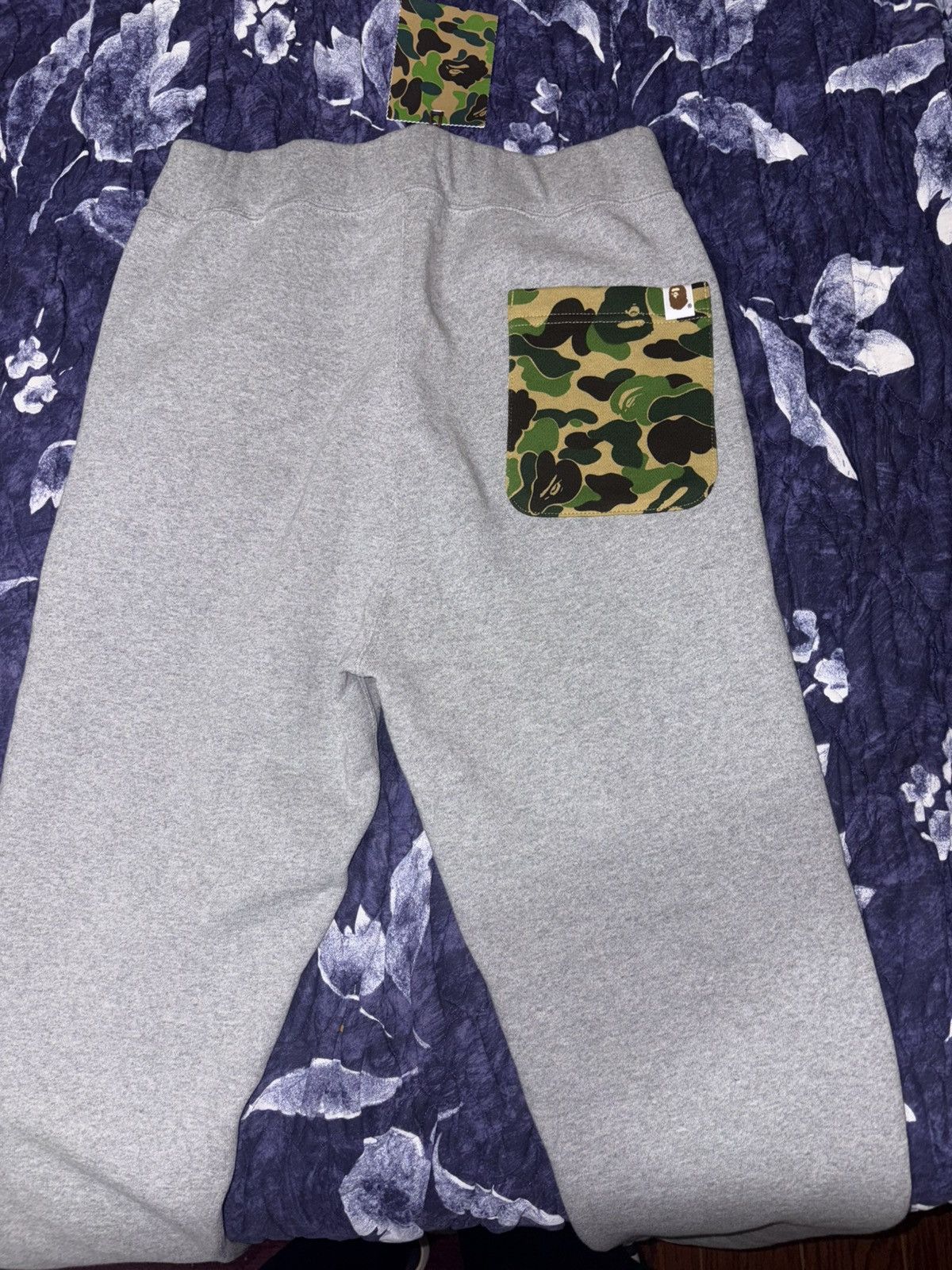 Bape Bape shark jogger pants gray Size US 30 / EU 46 - 3 Thumbnail