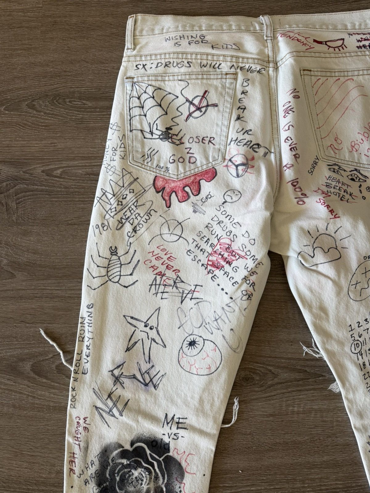 Urban Outfitters Custom urban outfitters unisex denim one of one Size US 34 / EU 50 - 1 Thumbnail