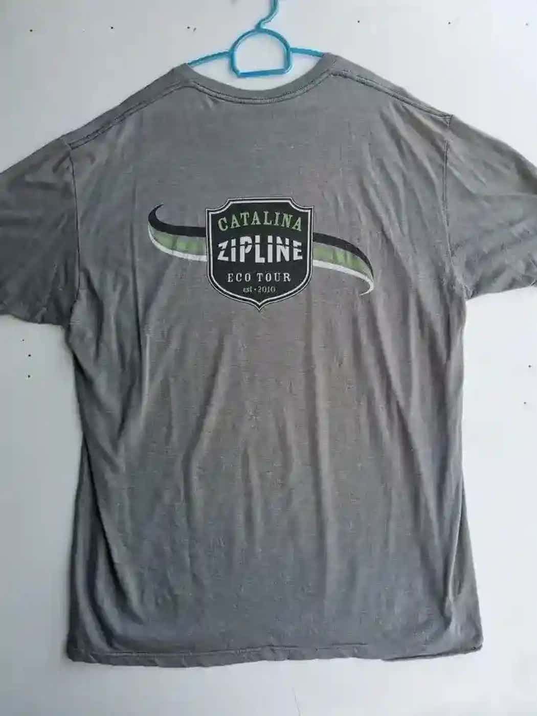 Other Vintage Catalina Zipline Eco Tour T-shirt Size US XL / EU 56 / 4 - 3 Thumbnail
