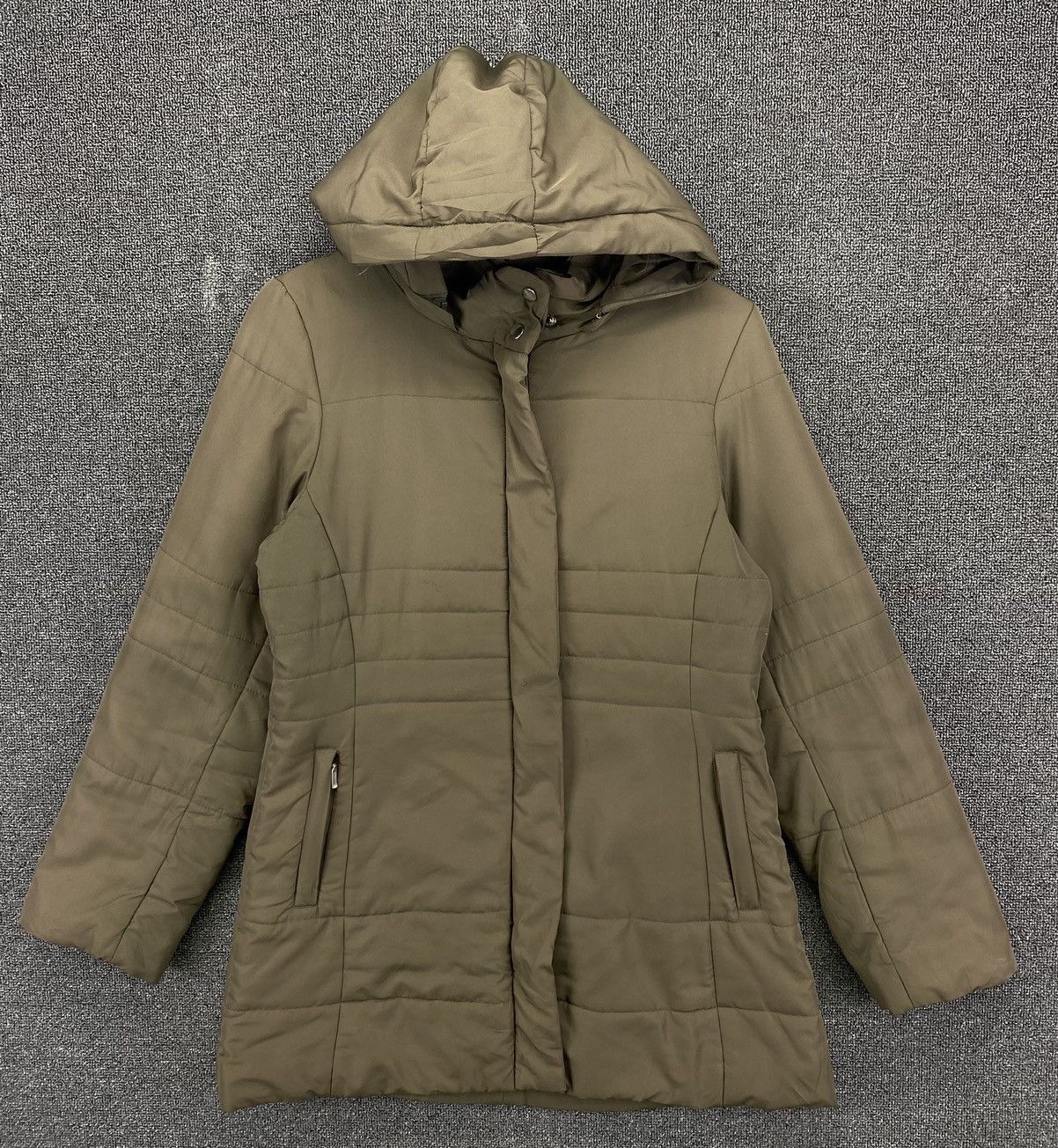 Japanese Brand Vintage Rudolph Valentino Hoodie Down Jacket Size M / US 6-8 / IT 42-44 - 1 Thumbnail