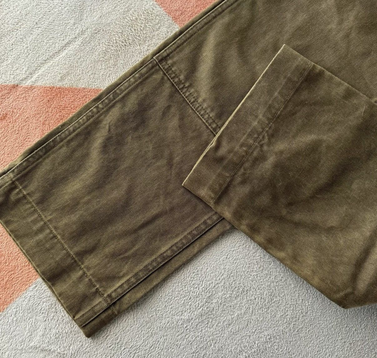 RRL Ralph Lauren RRL Ralph Lauren Double RL Canvas Work Pants K22 Size US 29 - 2 Thumbnail
