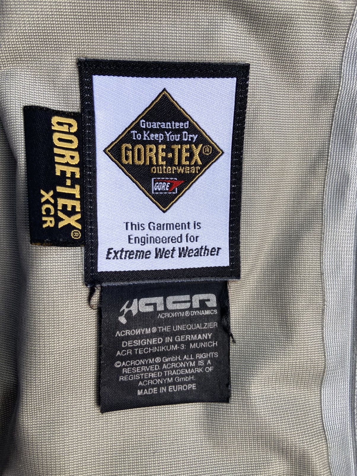 Acronym Acronym Black Gortex Jacket Size US XL / EU 56 / 4 - 12 Thumbnail