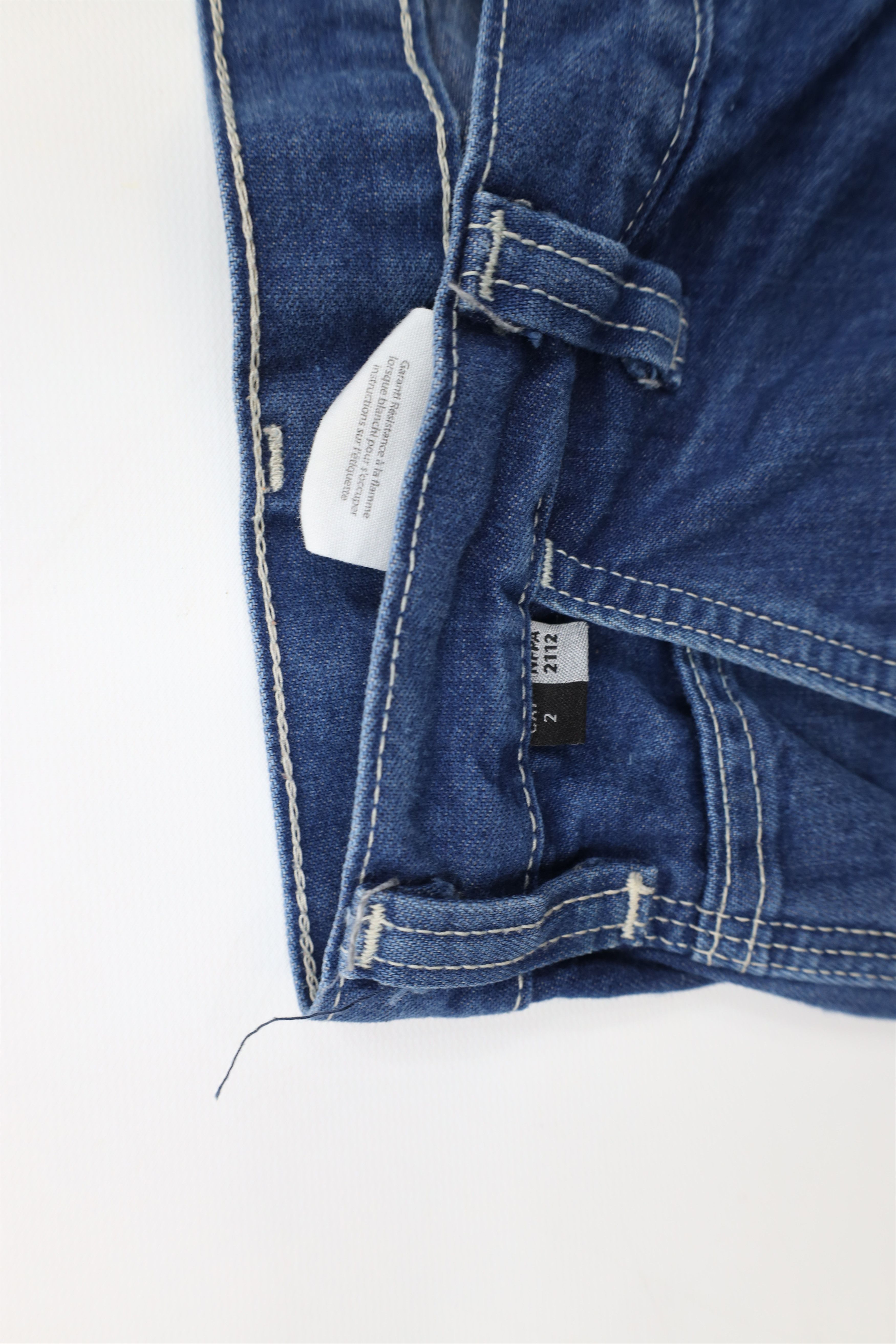 Carhartt × Vintage Vintage Carhartt FR Flame Resistant Wide Leg Dungaree Jeans Size US 34 / EU 50 - 9 Thumbnail