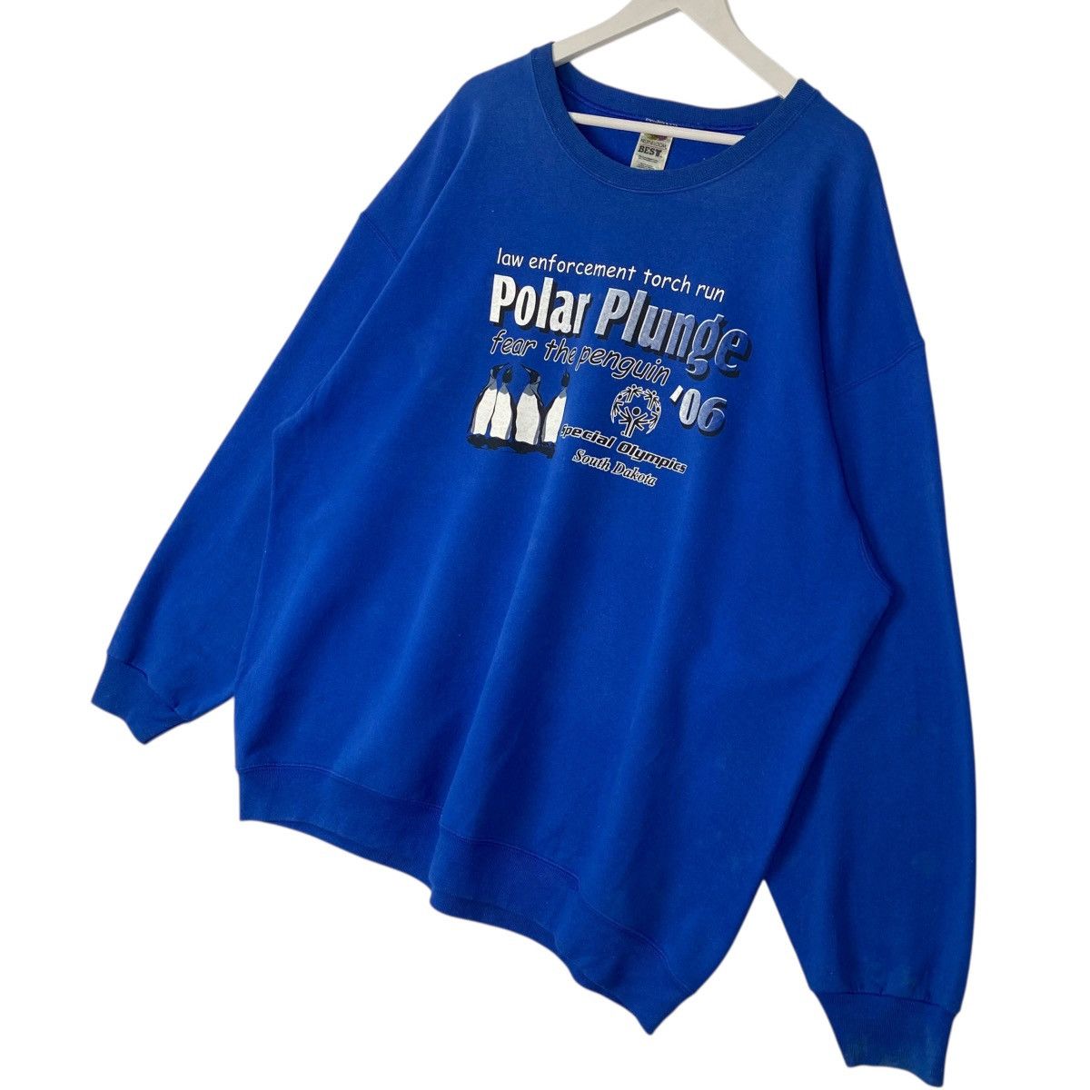 Other Vintage Polar Plunge Sweatshirt Crewneck Bog Logo Blue Size US L / EU 52-54 / 3 - 2 Thumbnail