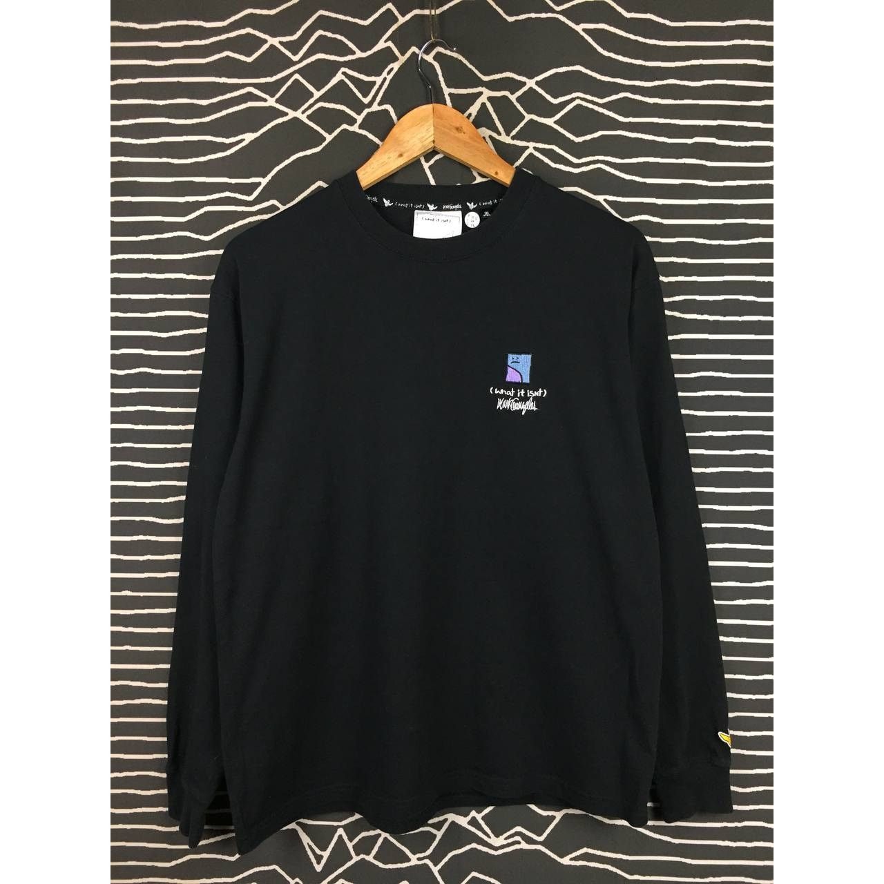 Vintage Mark Gonzales What It Isnt Long Sleeve Skate Tee Size US M / EU 48-50 / 2 - 6 Thumbnail