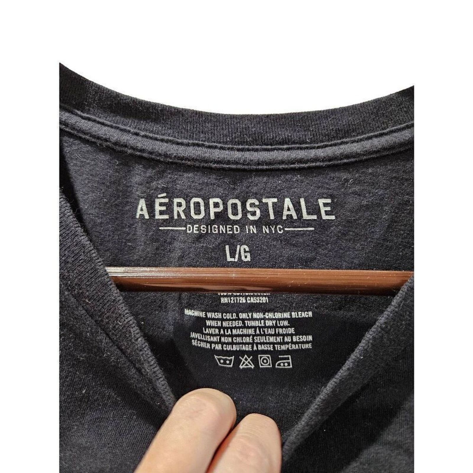 Aeropostale Aeropostale L t-shirt black Size US L / EU 52-54 / 3 - 5 Thumbnail