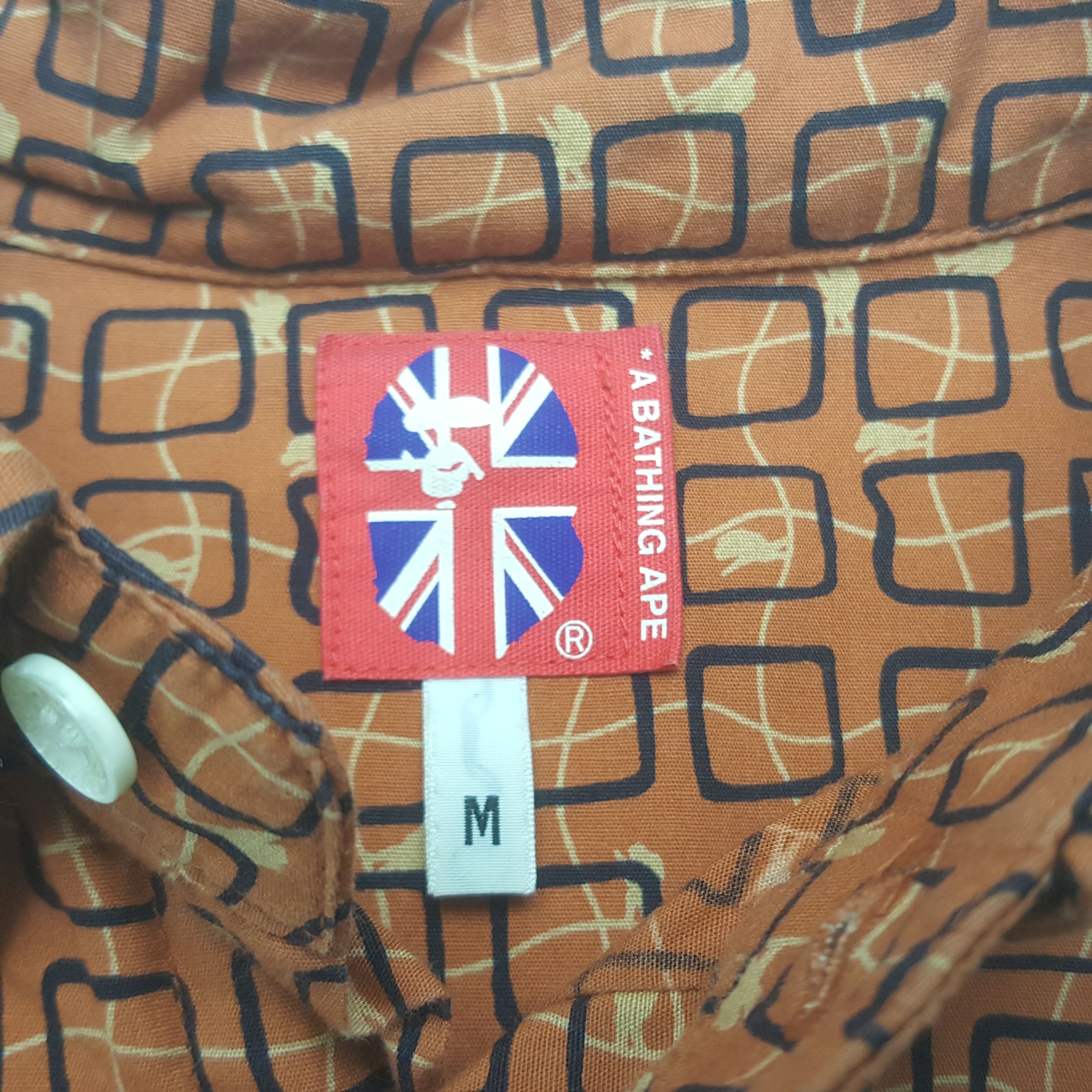 Bape Vintage A Bathing Ape Shirt Button Up C312N69 Size US S / EU 44-46 / 1 - 5 Thumbnail