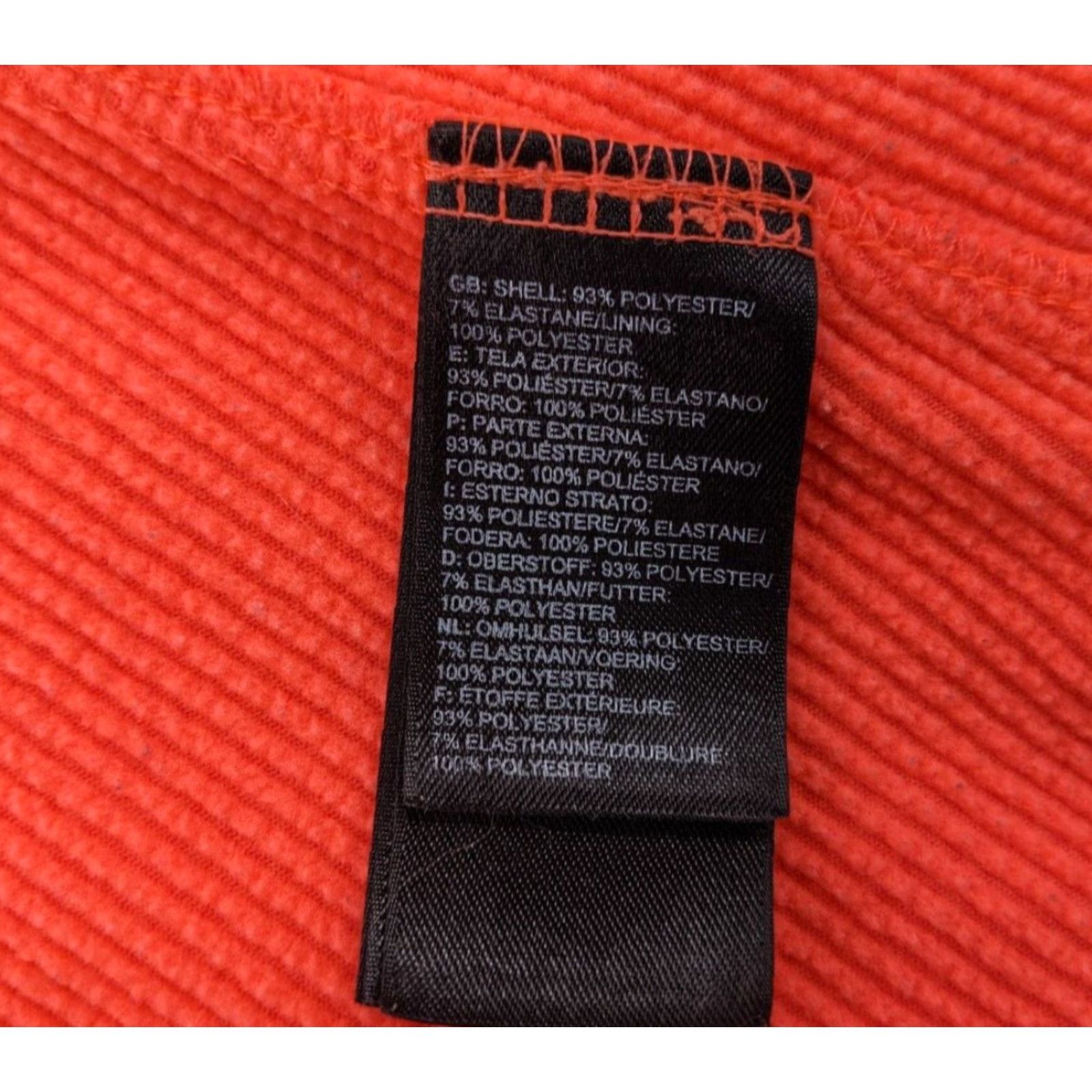 The North Face VINTAGE North Face Hoodie Womens Small Orange Full Zip Jacket Sweatshirt Size S / US 4 / IT 40 - 7 Thumbnail
