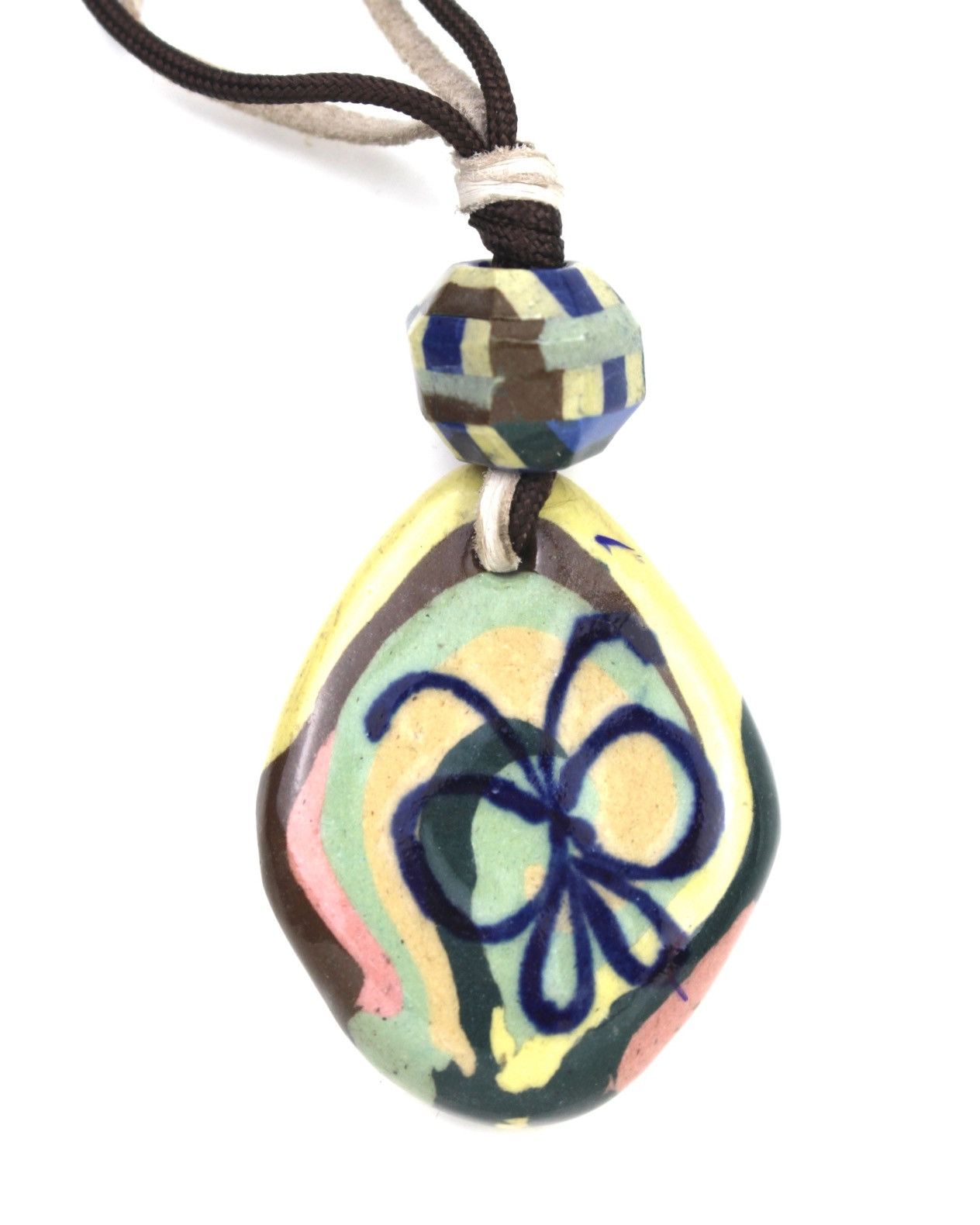 Hysteric Glamour 2000S JAPANESE MADE HANDCRAFTED CERAMIC PENDANT NECKLACE Size ONE SIZE - 3 Thumbnail