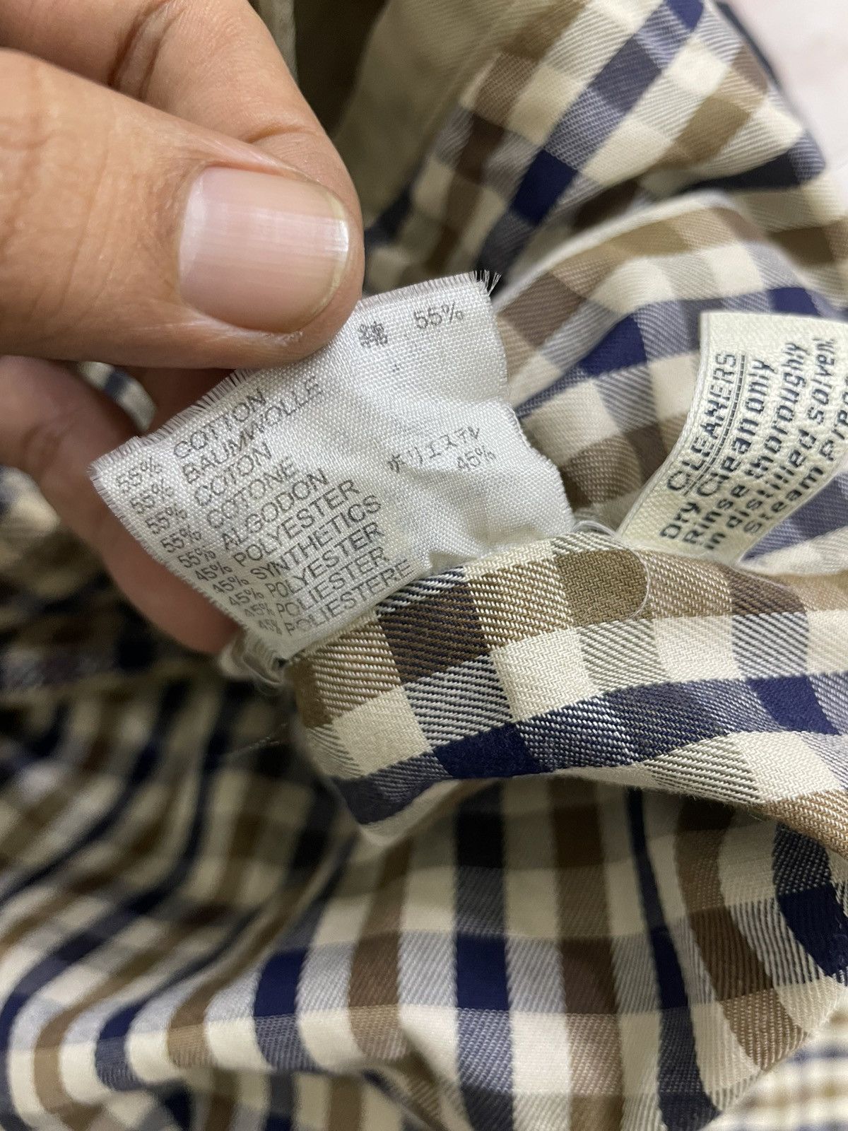Aquascutum 💥Vintage Aquascutum Trench Coat Jacket Size US M / EU 48-50 / 2 - 5 Thumbnail