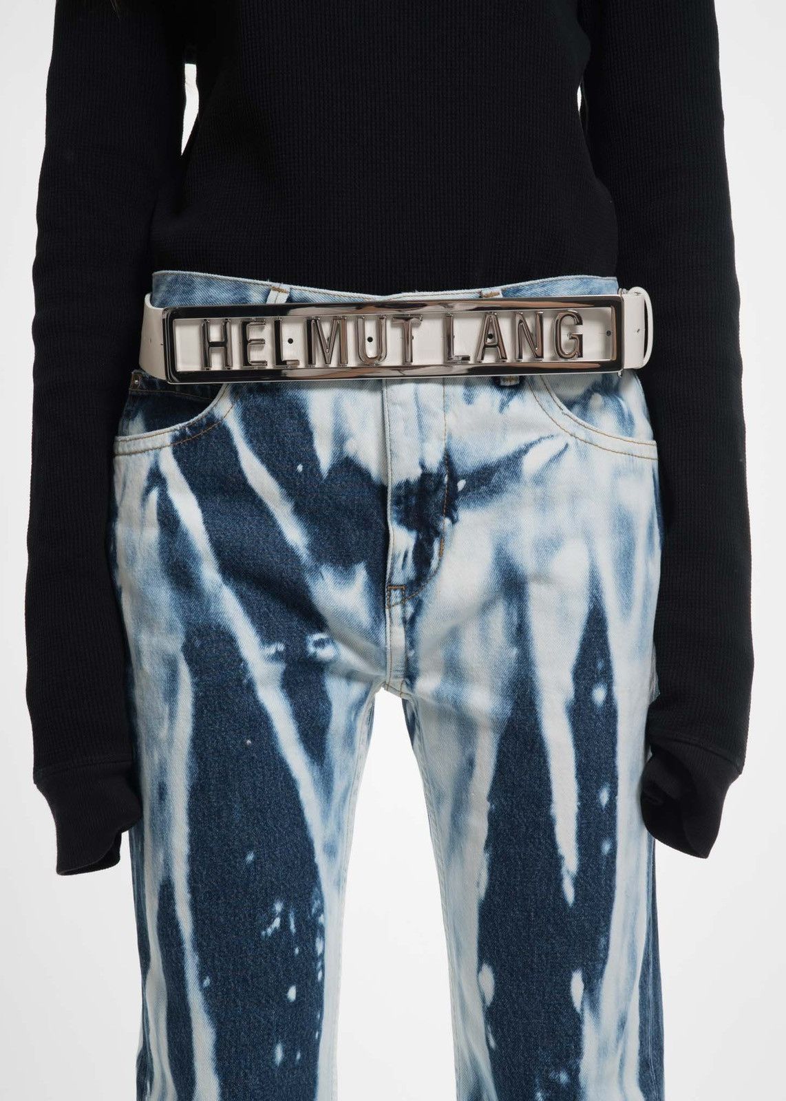 Helmut Lang Helmut Lang Name Plate Belt Size ONE SIZE - 4 Thumbnail
