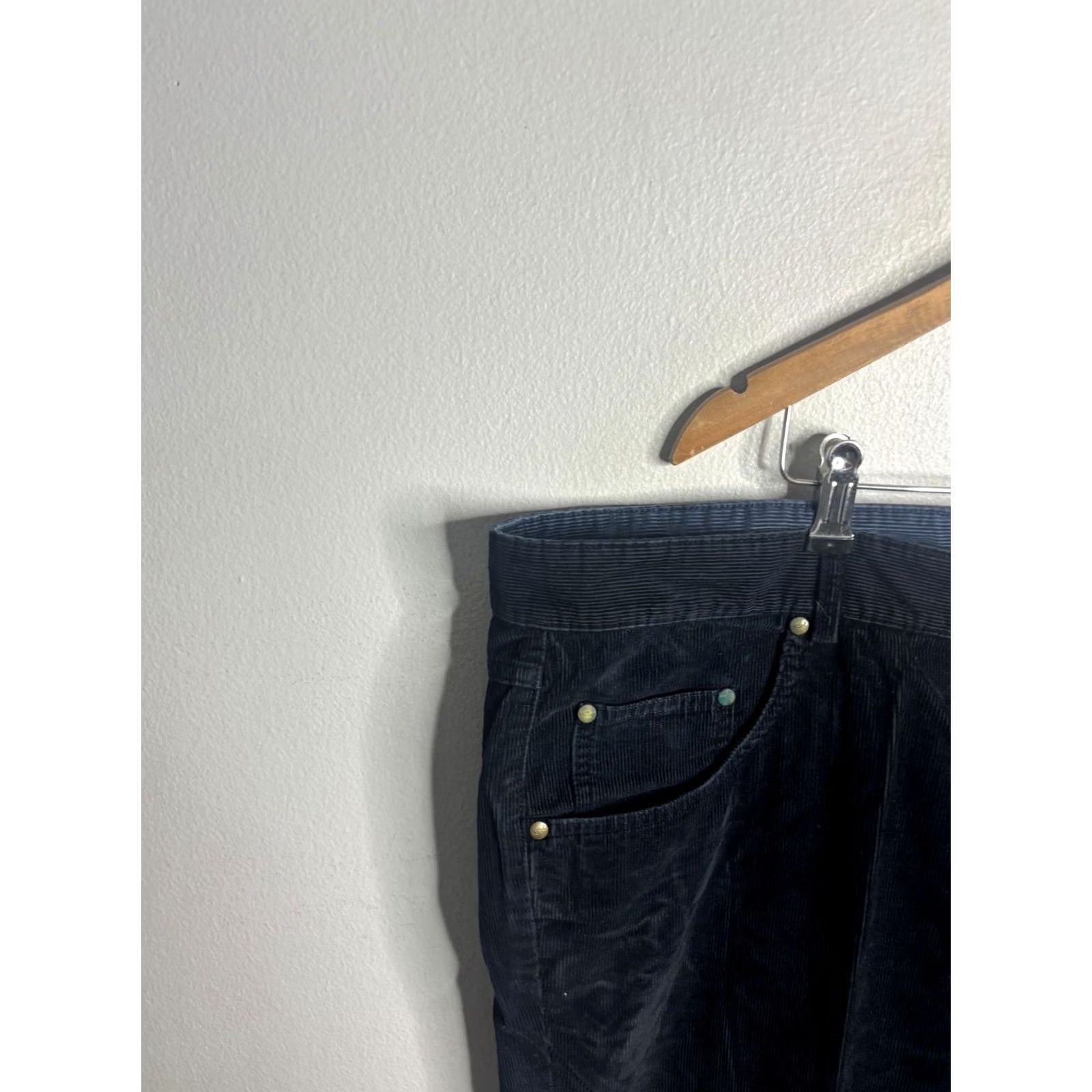 Paul & Shark Paul & Shark Pants Mens 44x30 Black Corduroy Chino 5 Pocket Italy Yachting Size US 44 / EU 60 - 2 Thumbnail