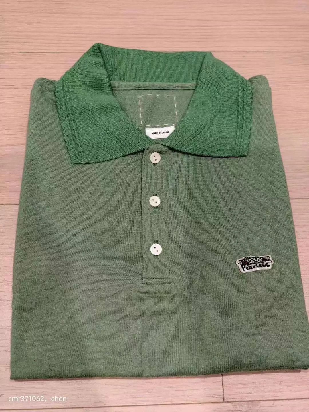 Visvim VISVIM 22SS JUMBO WELLER S/S LT GREEN 1 CARP POLO Size US S / EU 44-46 / 1 - 7 Thumbnail
