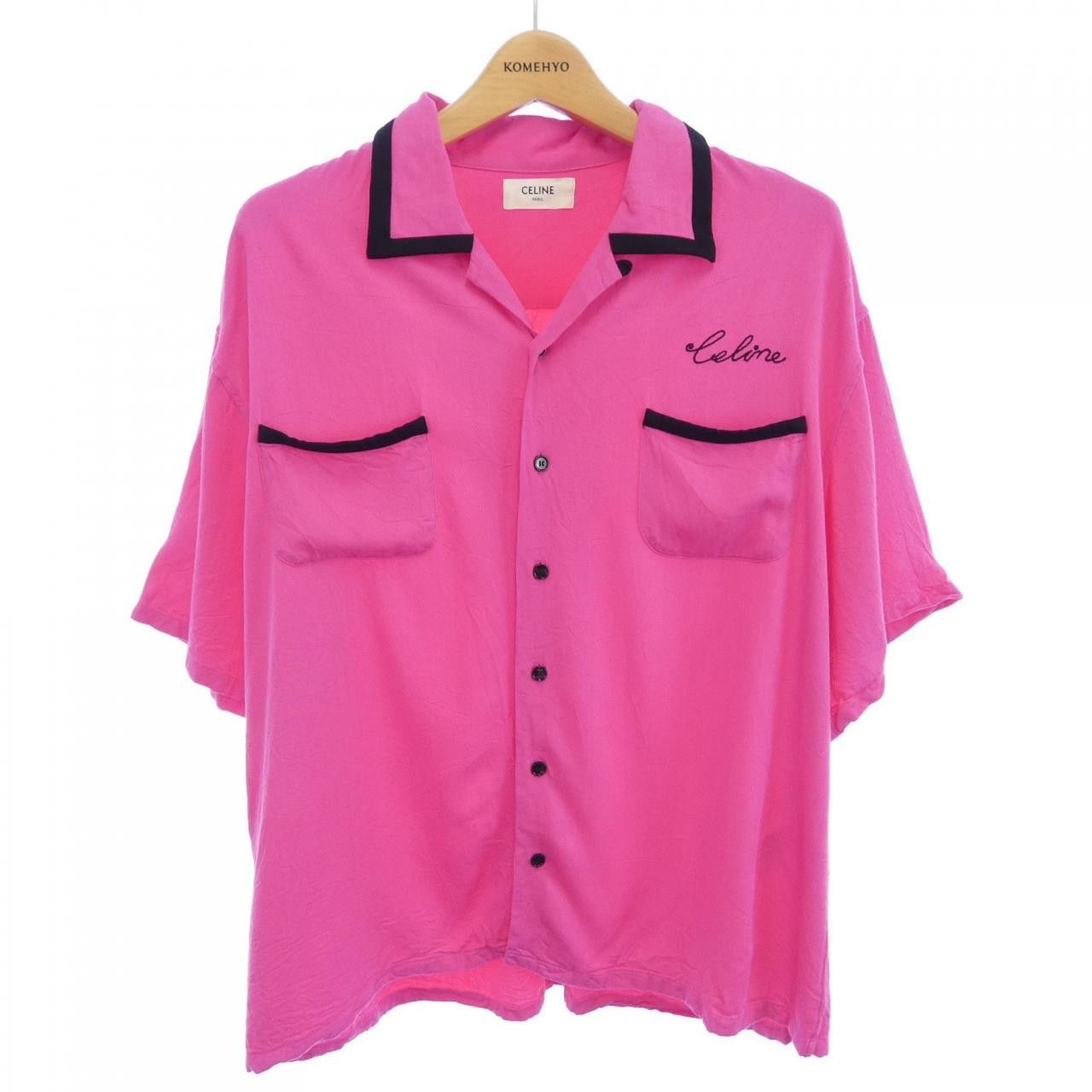 Celine Celine CELINE Short Sleeve Shirt Textile Tops 2C831171S DUTY FREE for USA Size ONE SIZE - 1 Thumbnail