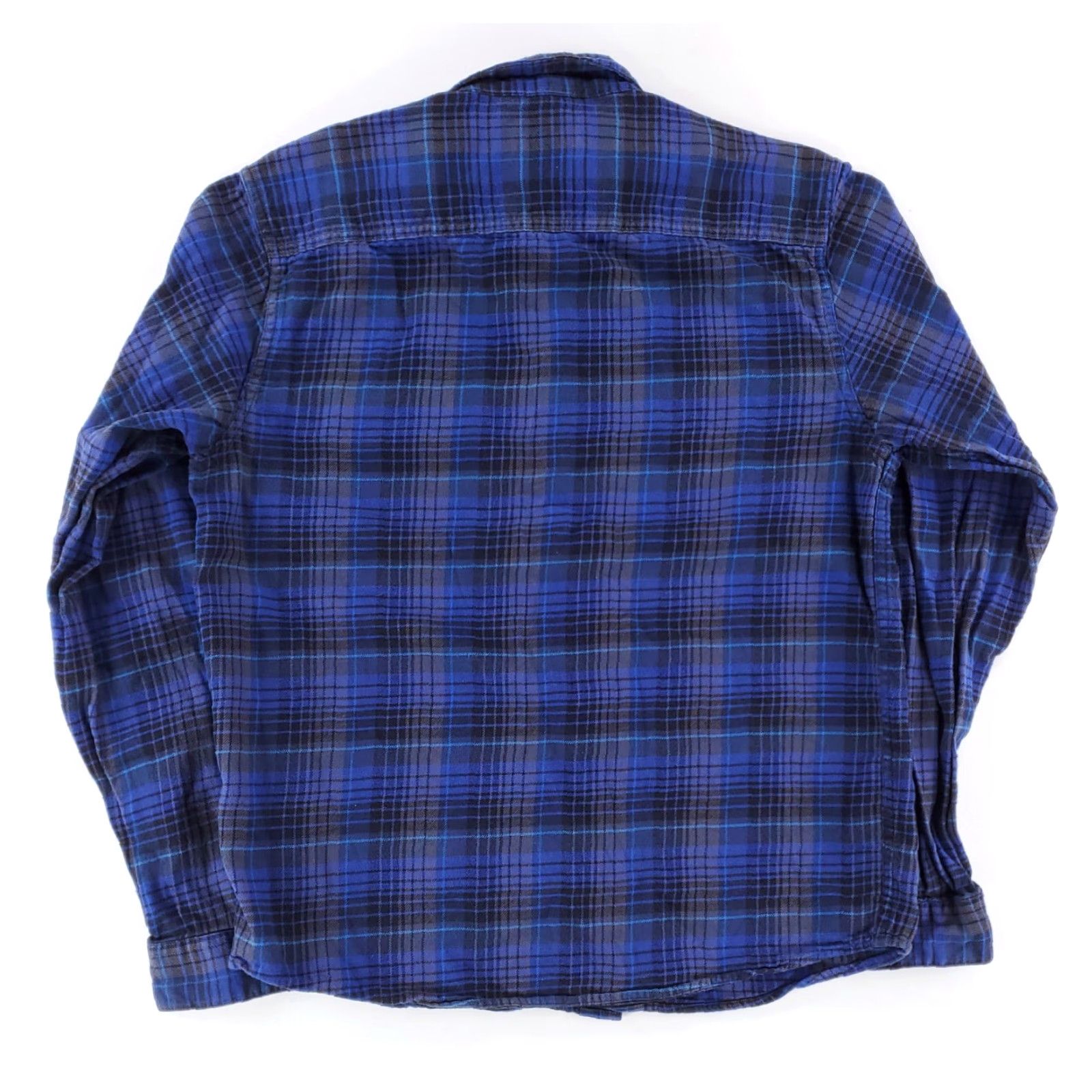 Patagonia Patagonia Fjord Flannel Button-Up Shirt Blue Black Plaid Long Sleeve Mens S Size US S / EU 44-46 / 1 - 3 Thumbnail