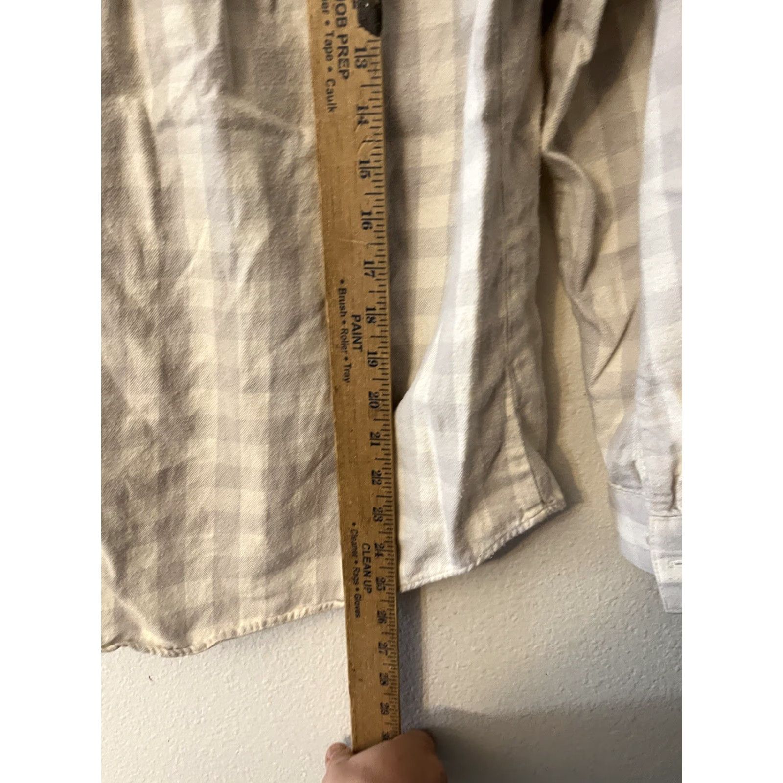 Madewell Madewell Gray Plaid Flannel Half Button Down Top M Casual Shirt Womens Button-Up 100% Cotton Flannel Classic Easy Care Pockets Size M / US 6-8 / IT 42-44 - 5 Thumbnail