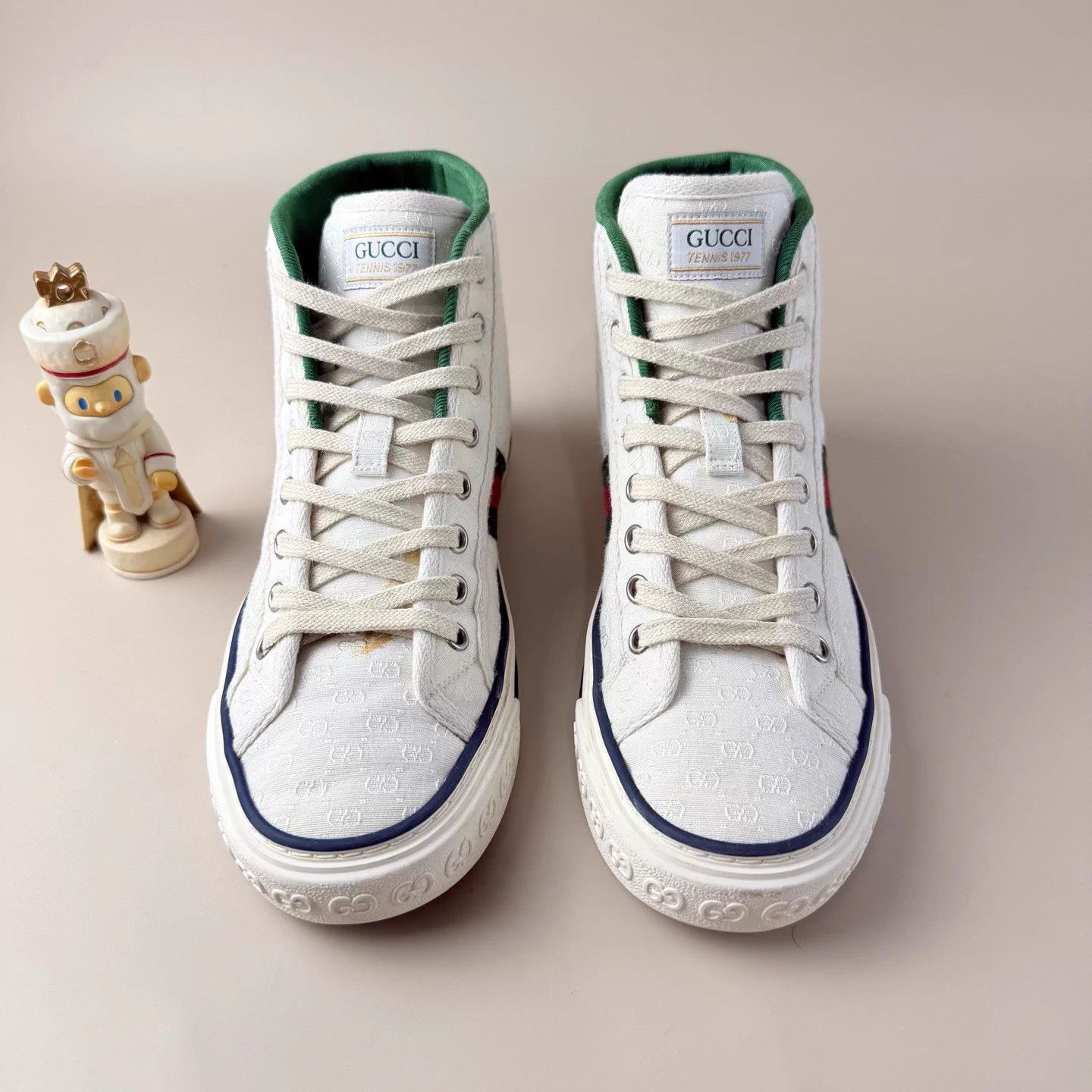 Gucci GUCCI GG Monogram 1977 Tennis Shoes 37 Size US 6 / IT 36 - 2 Thumbnail