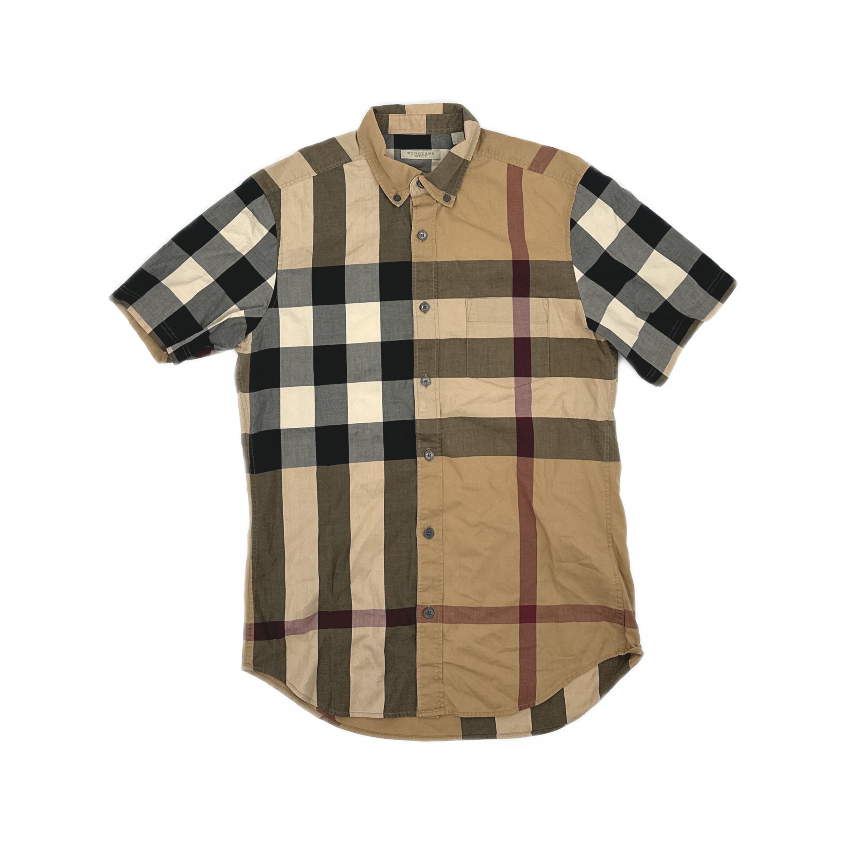 Burberry Burberry Check Button Up Shirt Size S Size US S / EU 44-46 / 1 - 1 Thumbnail