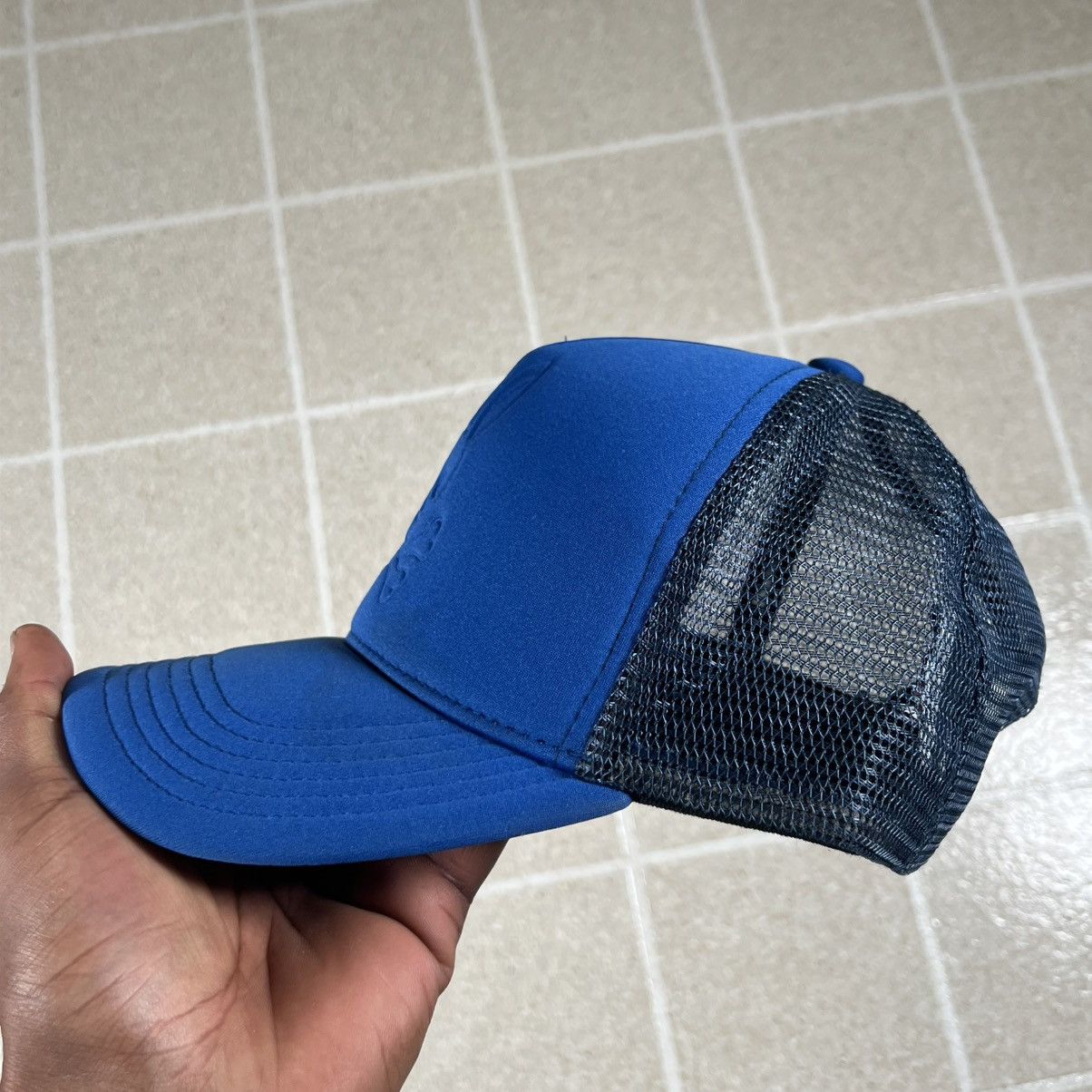 Other Psycho Bunny Hat Cap Trucker Blue Mesh Snapback Adjustable Size ONE SIZE - 3 Thumbnail