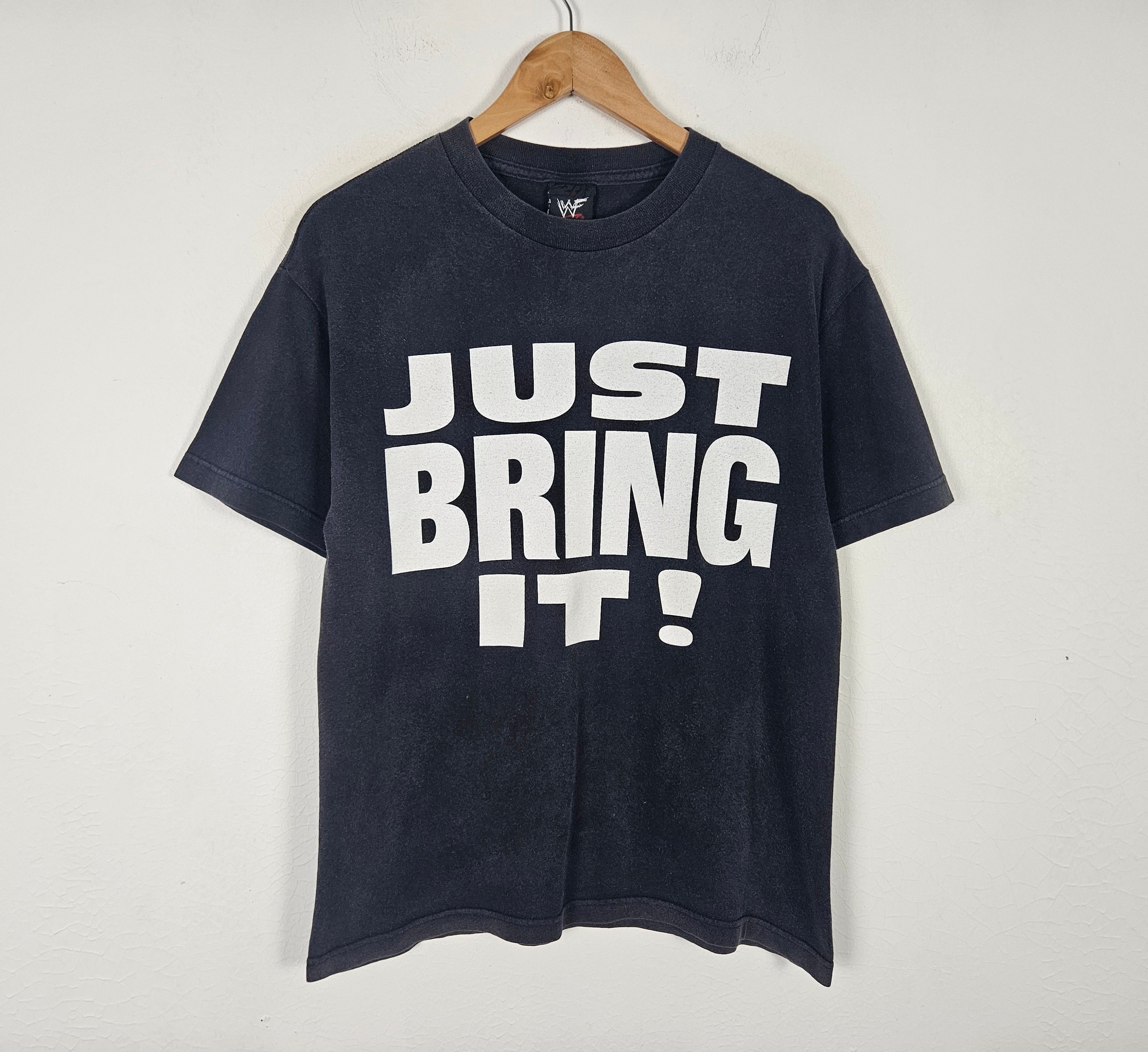 WWF Vintage The Rock Just Bring It shirt Size US M / EU 48-50 / 2 - 3 Thumbnail