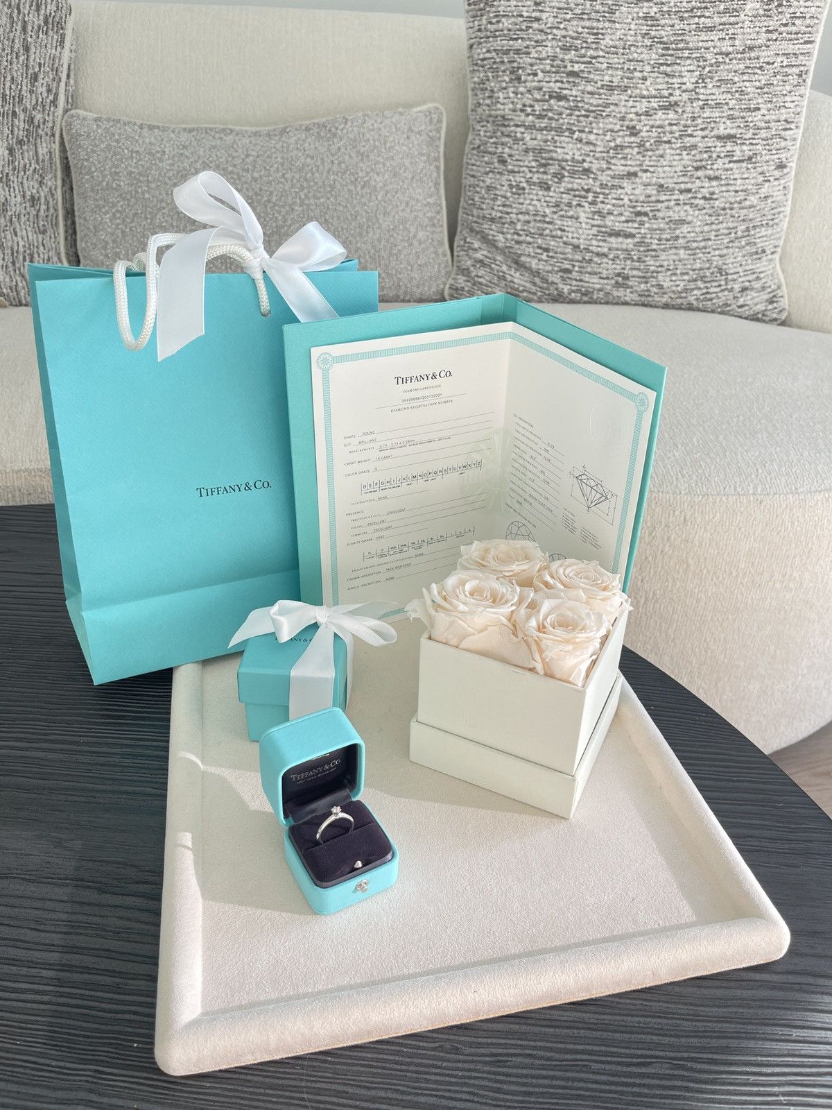 Tiffany & Co. Tiffany & Co. Solitaire Engagement Ring .19 ct sz 6 Size ONE SIZE - 8 Thumbnail