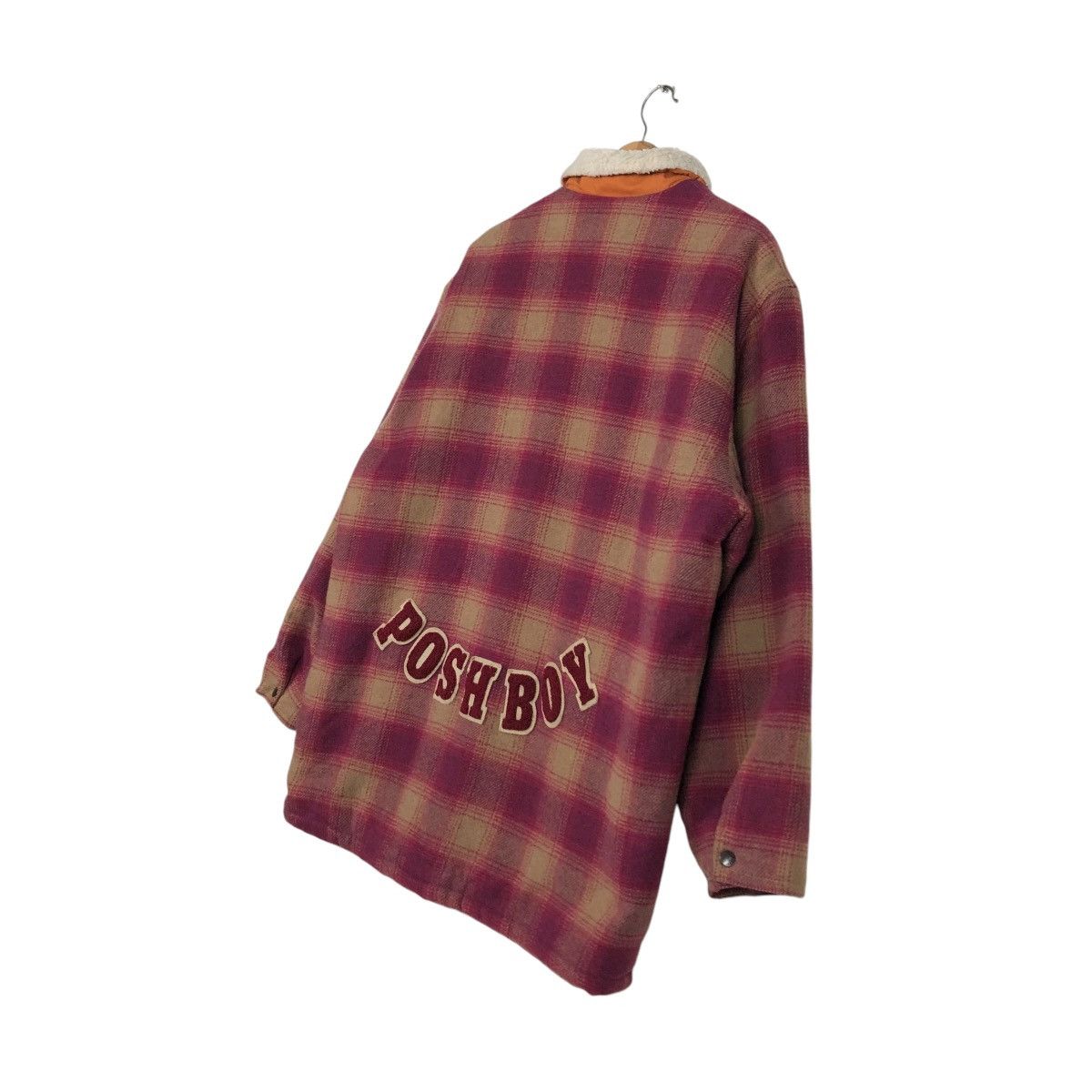 Hysteric Glamour 🔥VINTAGE CHORE WOOL WORKER JACKET POSHBOY BIG LOGO TARTAN Size US L / EU 52-54 / 3 - 12 Thumbnail
