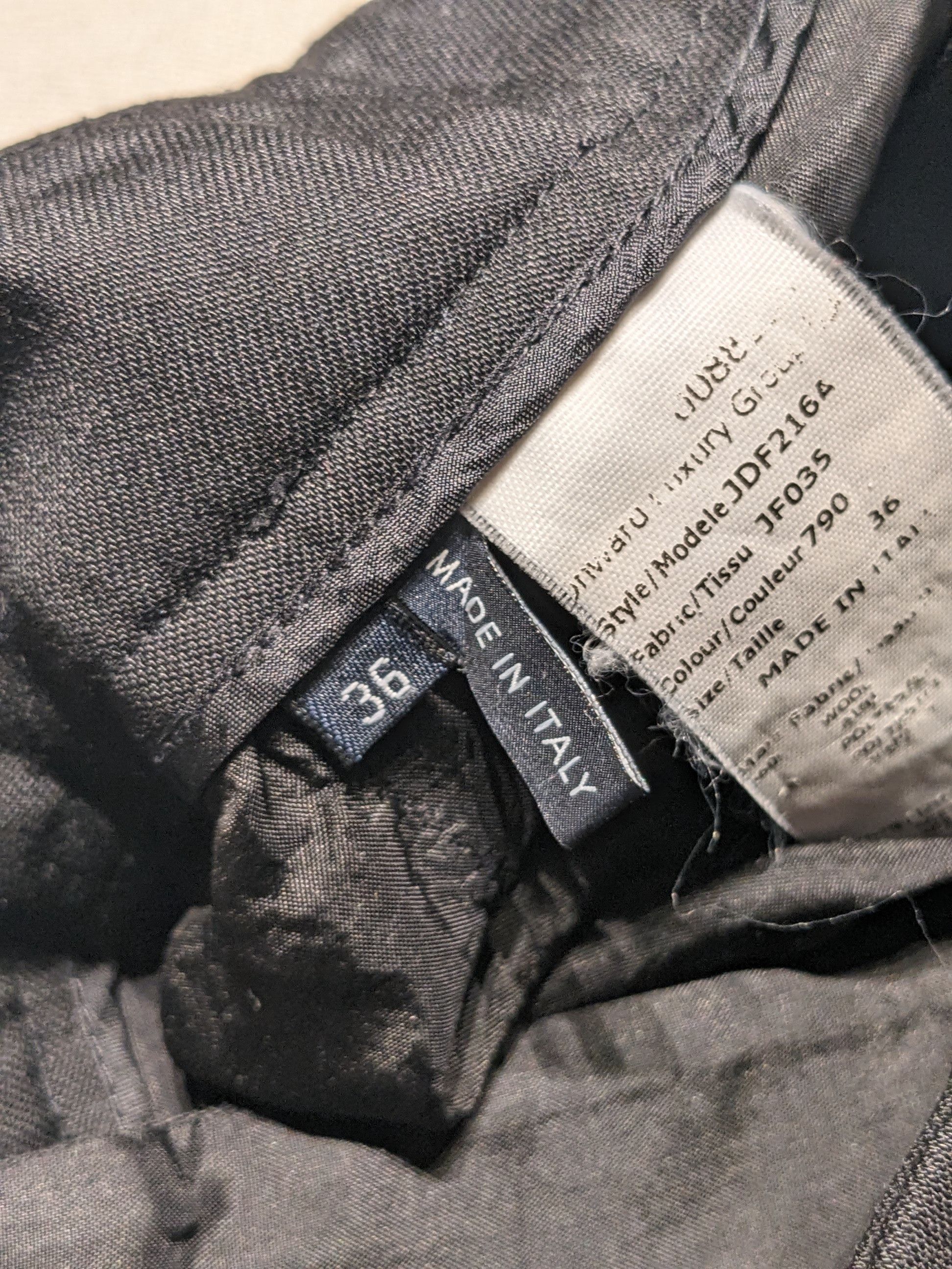 Jil Sander Jil Sander Navy Women's Black Pants eu36 us27 Size 27" / US 4 / IT 40 - 6 Thumbnail