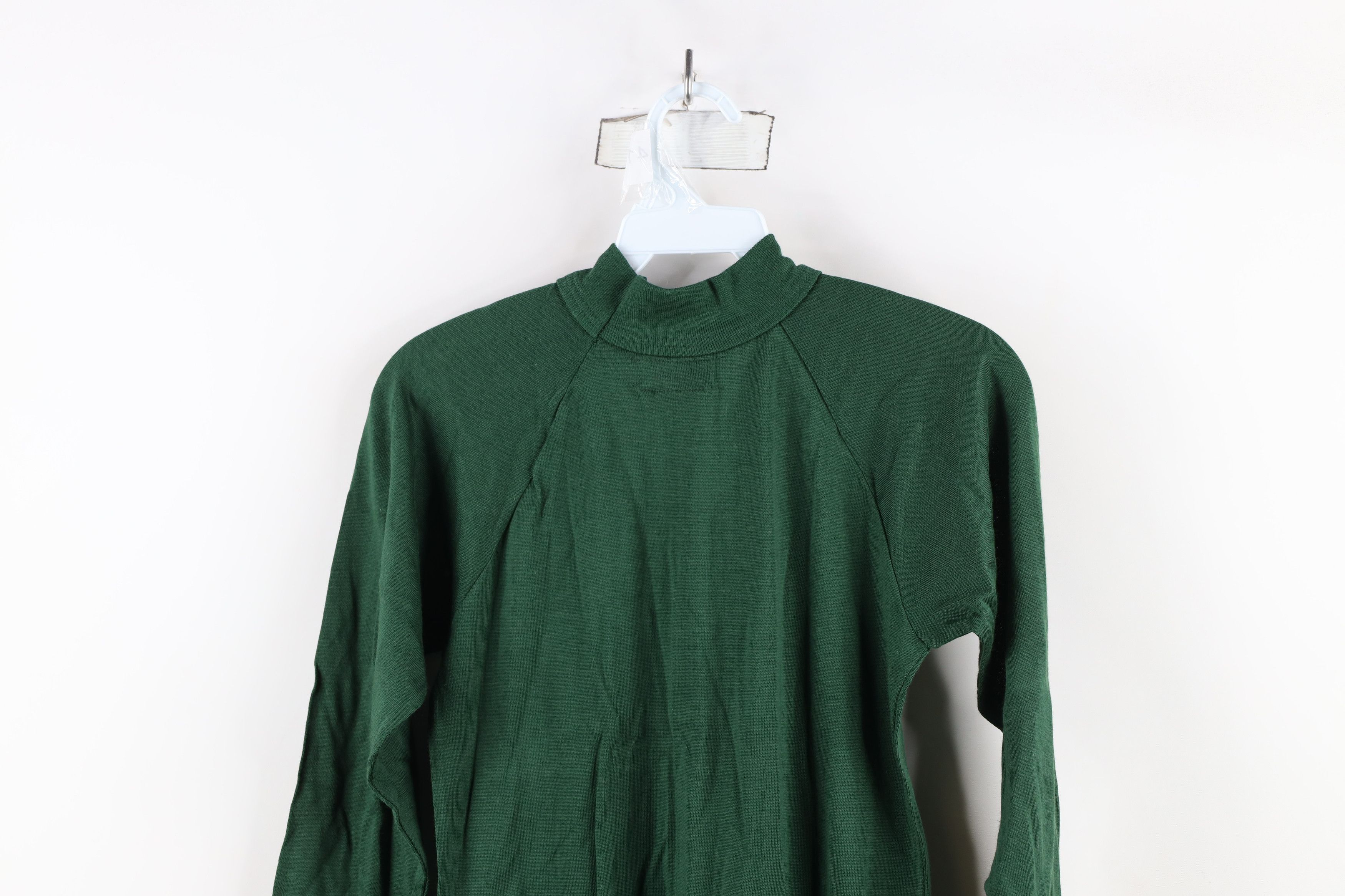 NOS Vintage 50s 60s Football Jersey T-Shirt Dark Green USA