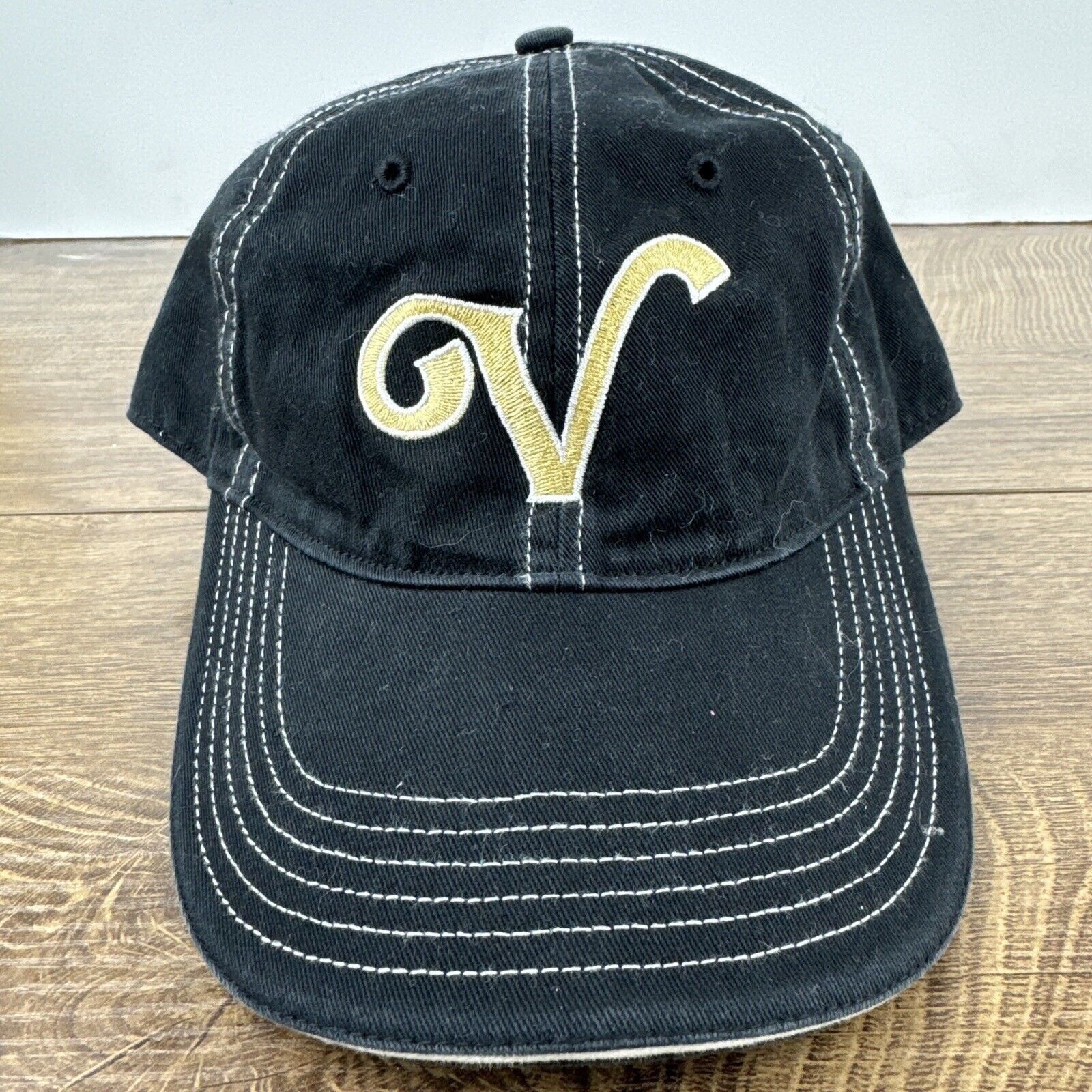 Other Vanderbilt Commodores Black Hat Adjustable Adult Size Hat Ca Size ONE SIZE - 4 Thumbnail
