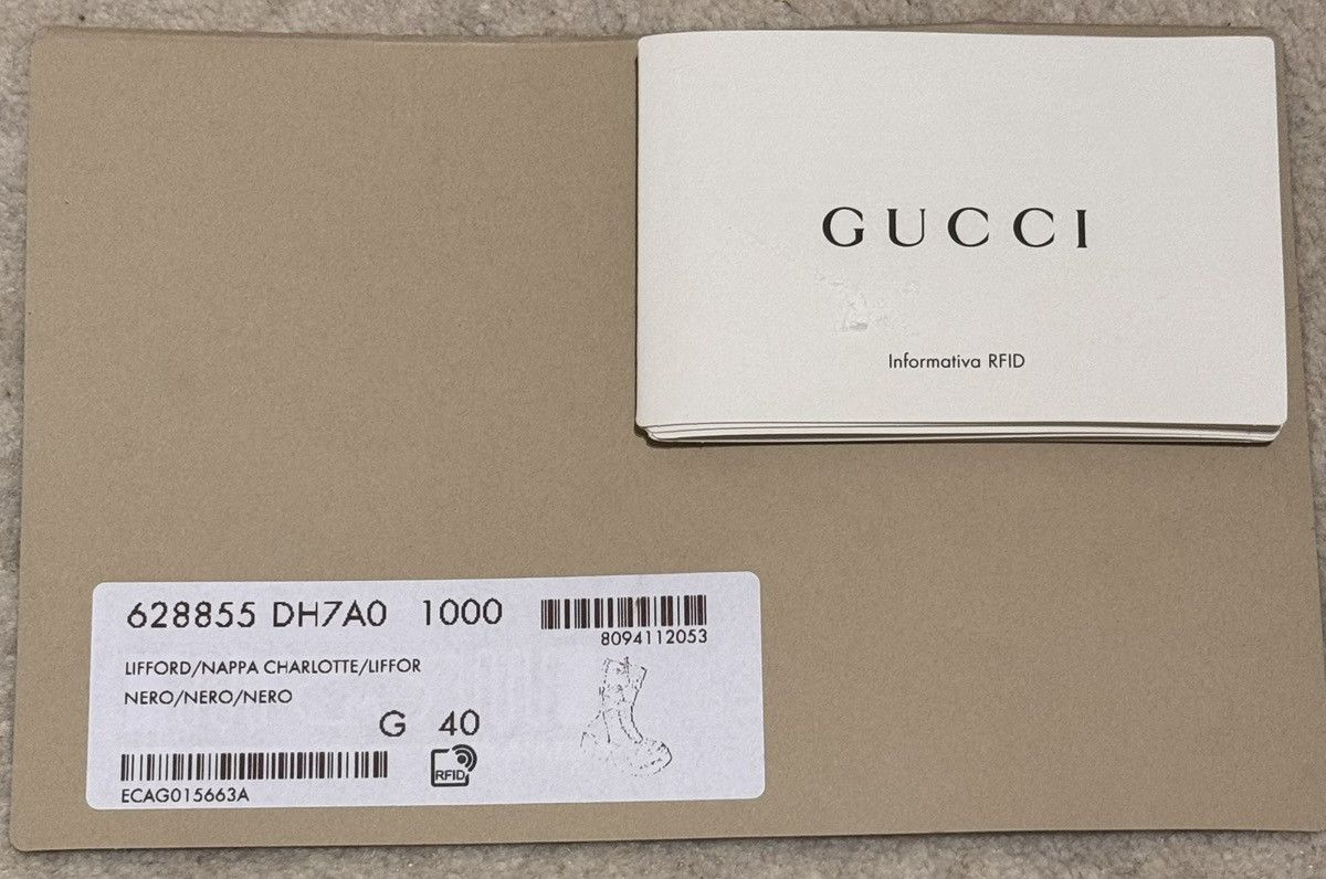 Gucci Gucci Frances GG LOGO EMBROIDERED BOOTS Size US 10 / IT 40 - 6 Thumbnail