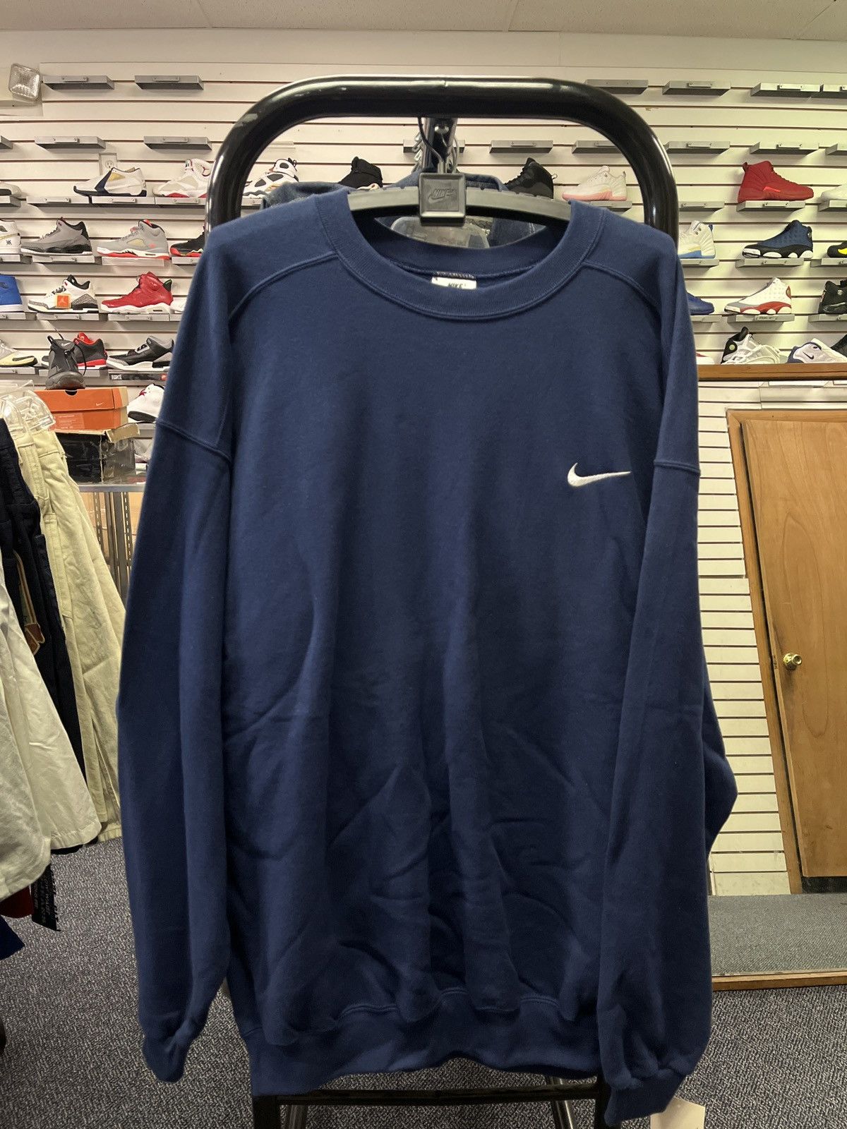 1990’s Made in USA Nike Navy Blue crewneck sweatshirt
