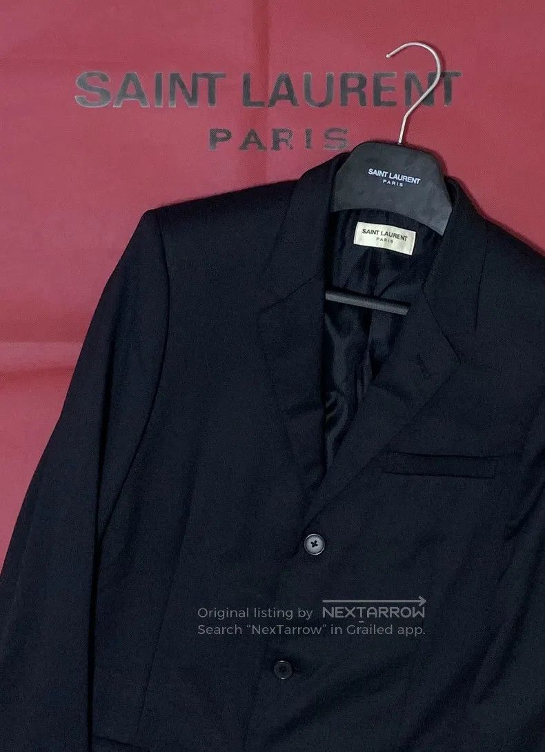 Saint Laurent Paris Saint Laurent Paris Black three-button suit Size US M / EU 48-50 / 2 - 7 Thumbnail
