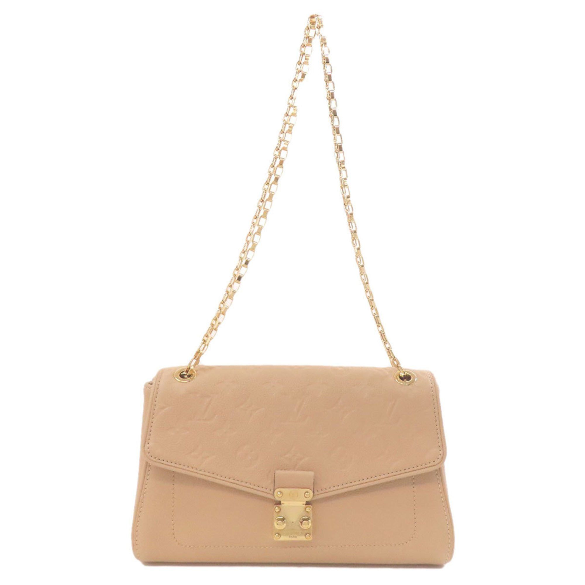 Louis Vuitton M48932 Saint Germain Pm Shoulder Bag Empreinte Women's Louis Vuitton in Beige