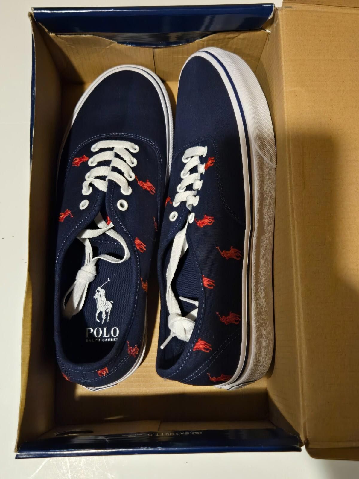 Polo Ralph Lauren POLO RALPH LAUREN Keaton Newport Sneaker Pony 8.5 D NEW Box Size US 8.5 / EU 41-42 - 5 Thumbnail