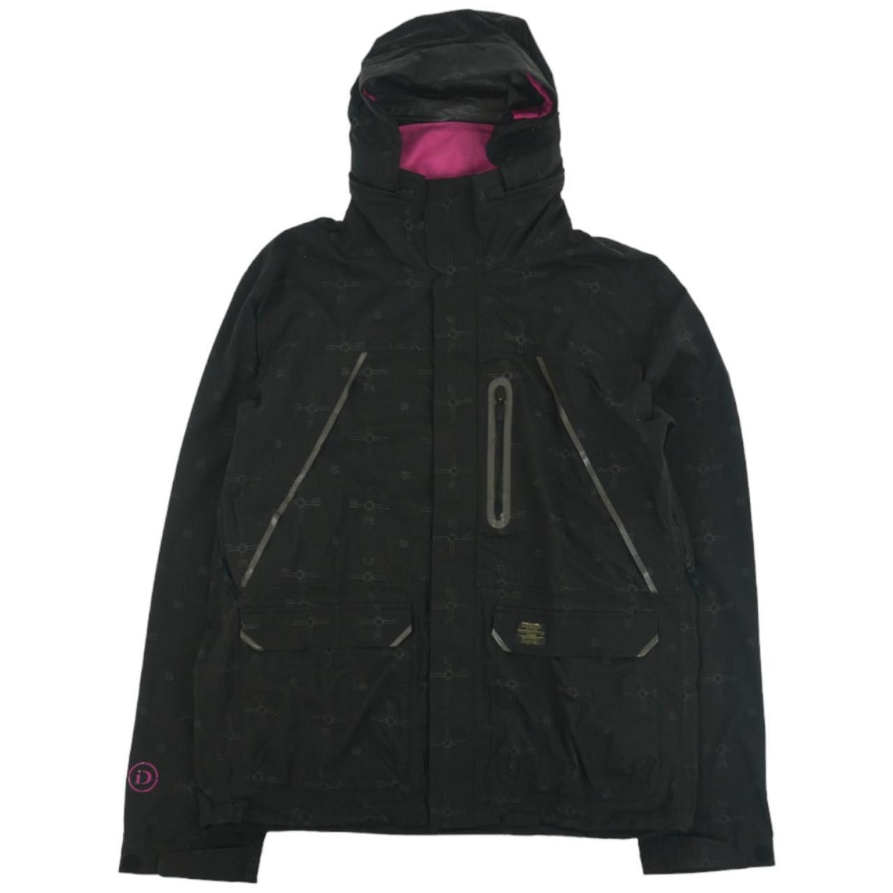 image of Vintage Oakley Geometric Pattern Jacket Women's Size M in Black