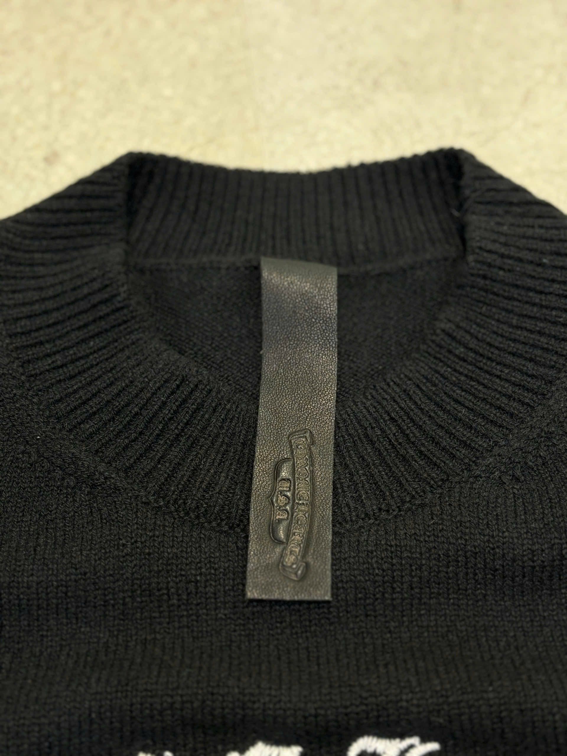 Chrome Hearts CHROME HEARTS Cashmere Triple Cross Supertouch Sweater Size US L / EU 52-54 / 3 - 5 Thumbnail