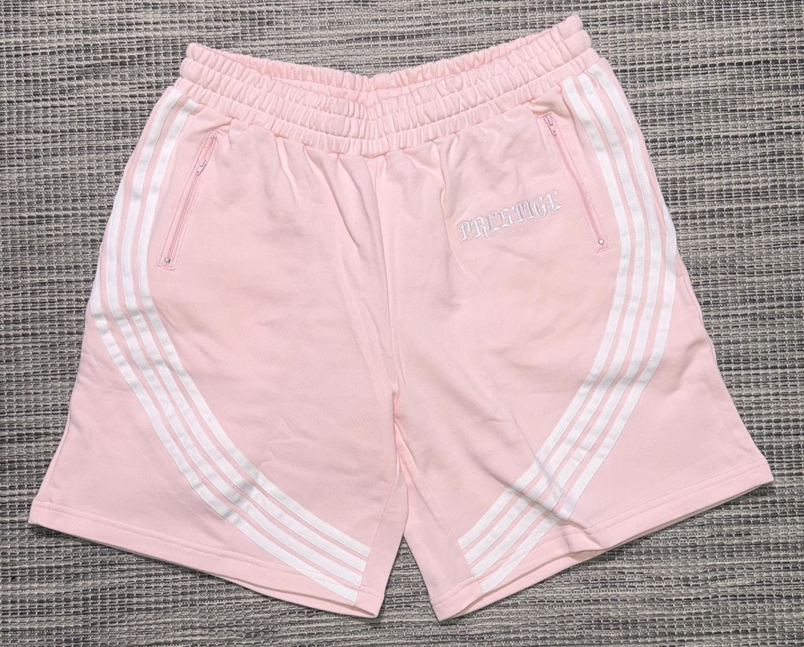 Other Prestige Pink Striped Shorts Size US 30 / EU 46 - 1 Thumbnail