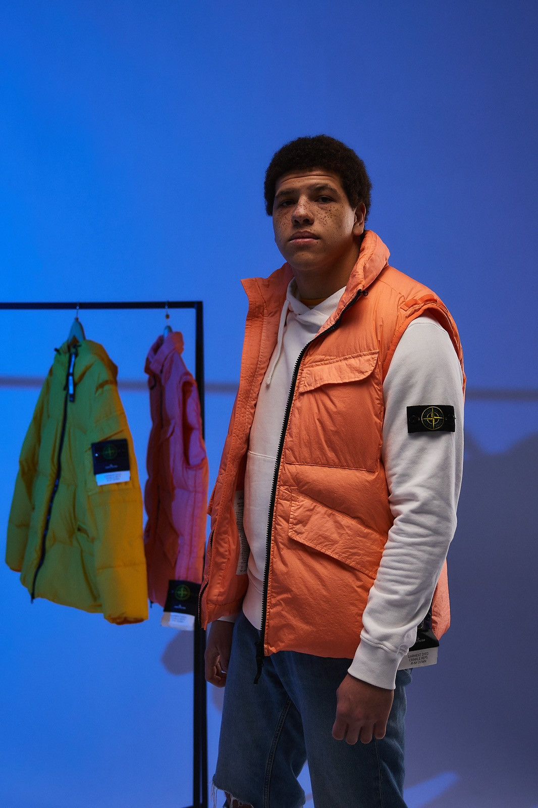 Stone Island GARMENT DYED CRINKLE REPS R-NY DOWN Size US XL / EU 56 / 4 - 1 Thumbnail