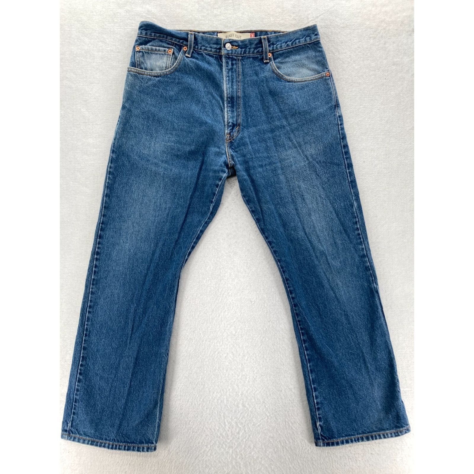 Levi's Vintage Levi's 517 Jeans Mens 38x30 Medium Wash Blue Denim Bootcut Mid Rise USA Jeans Mens 38x30 Blue Denim Bootcut 517 Levi's Size US 38 / EU 54 - 2 Thumbnail