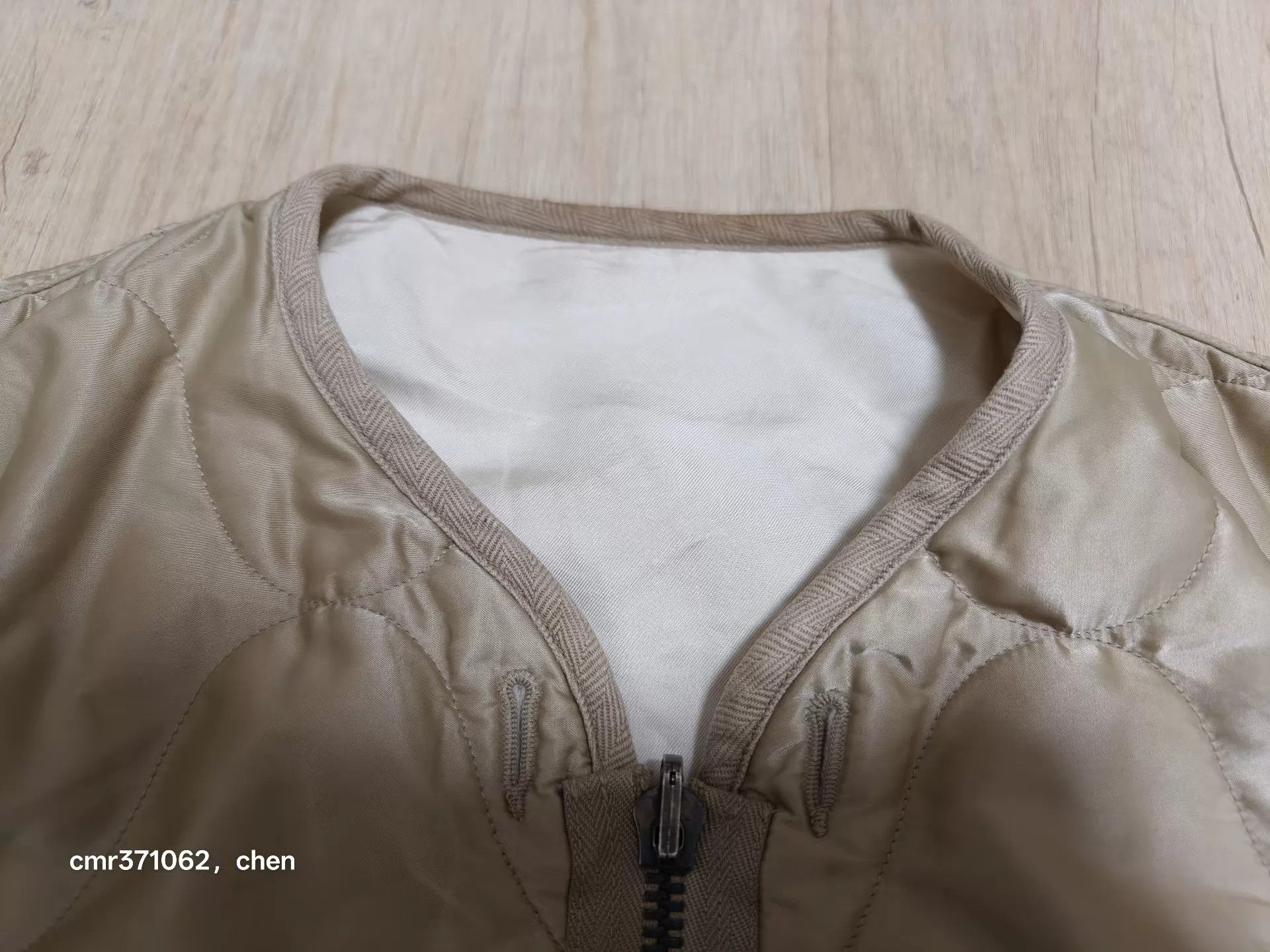 Visvim visvim 19aw iris liner jkt beige 1 Used 2-sided Embroidered Size US S / EU 44-46 / 1 - 2 Thumbnail
