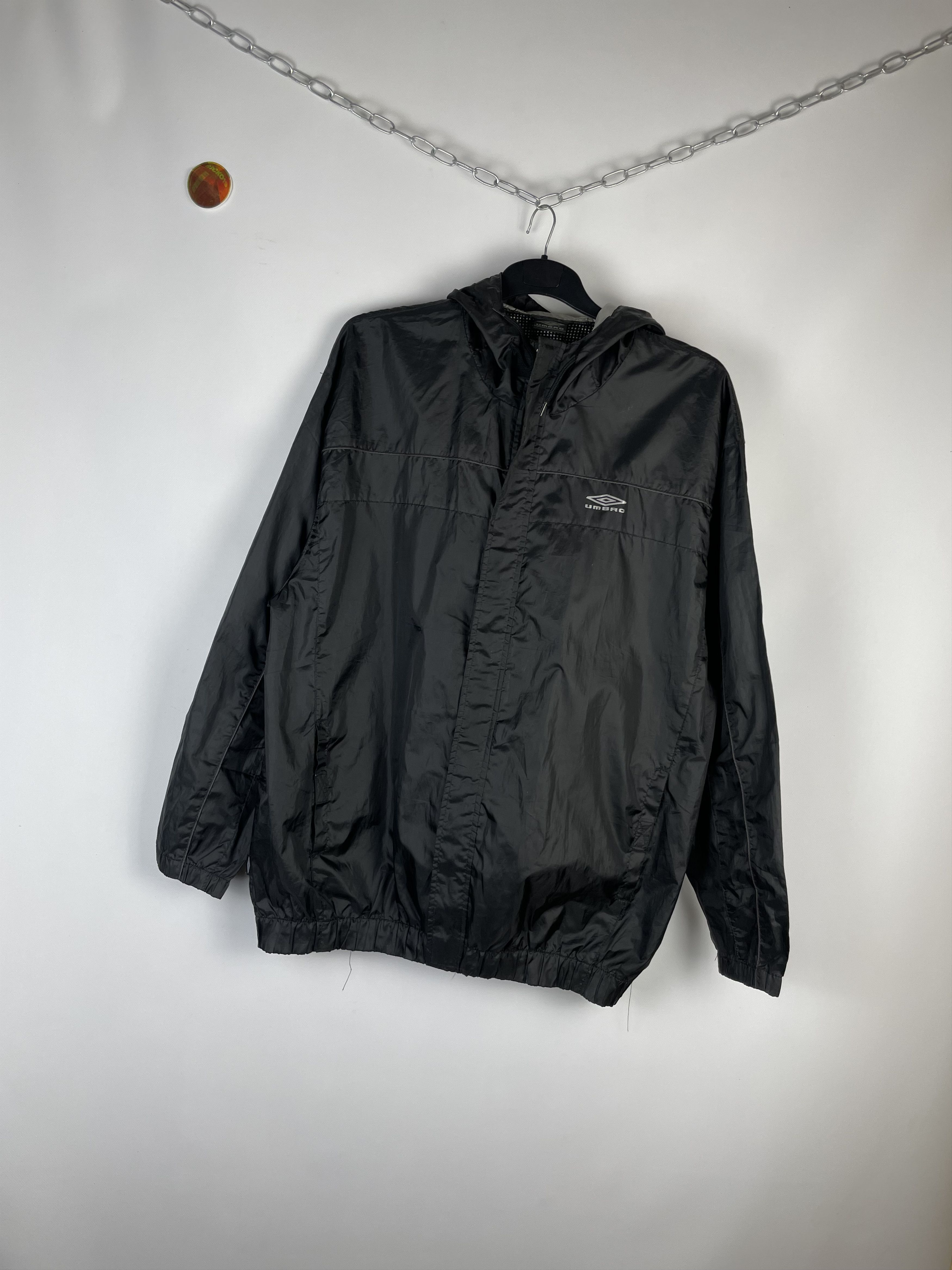 Other Vintage Umbro Nylon Windbreaker Size US XXL / EU 58 / 5 - 2 Thumbnail