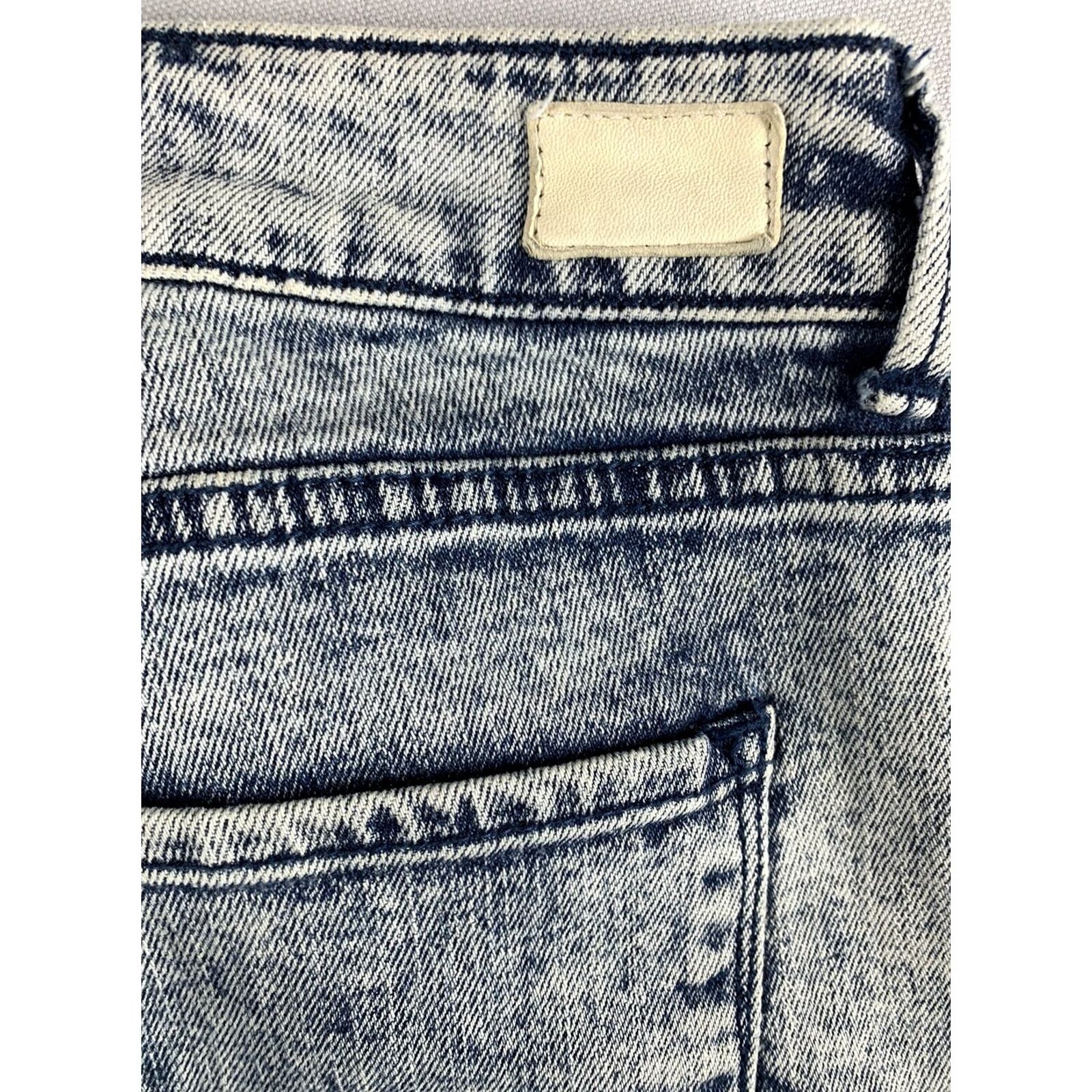 Bdg BDG Jeans Womens 27 Blue Acid WASH Skinny Ankle Cigarette Denim 27X33 Size 27" / US 4 / IT 40 - 6 Thumbnail