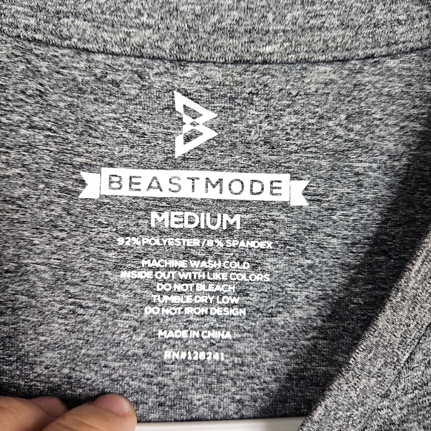 Vintage BEastMODE Gracie Women's Heather Gray Jab Crop Top M NEW Size M / US 6-8 / IT 42-44 - 3 Thumbnail