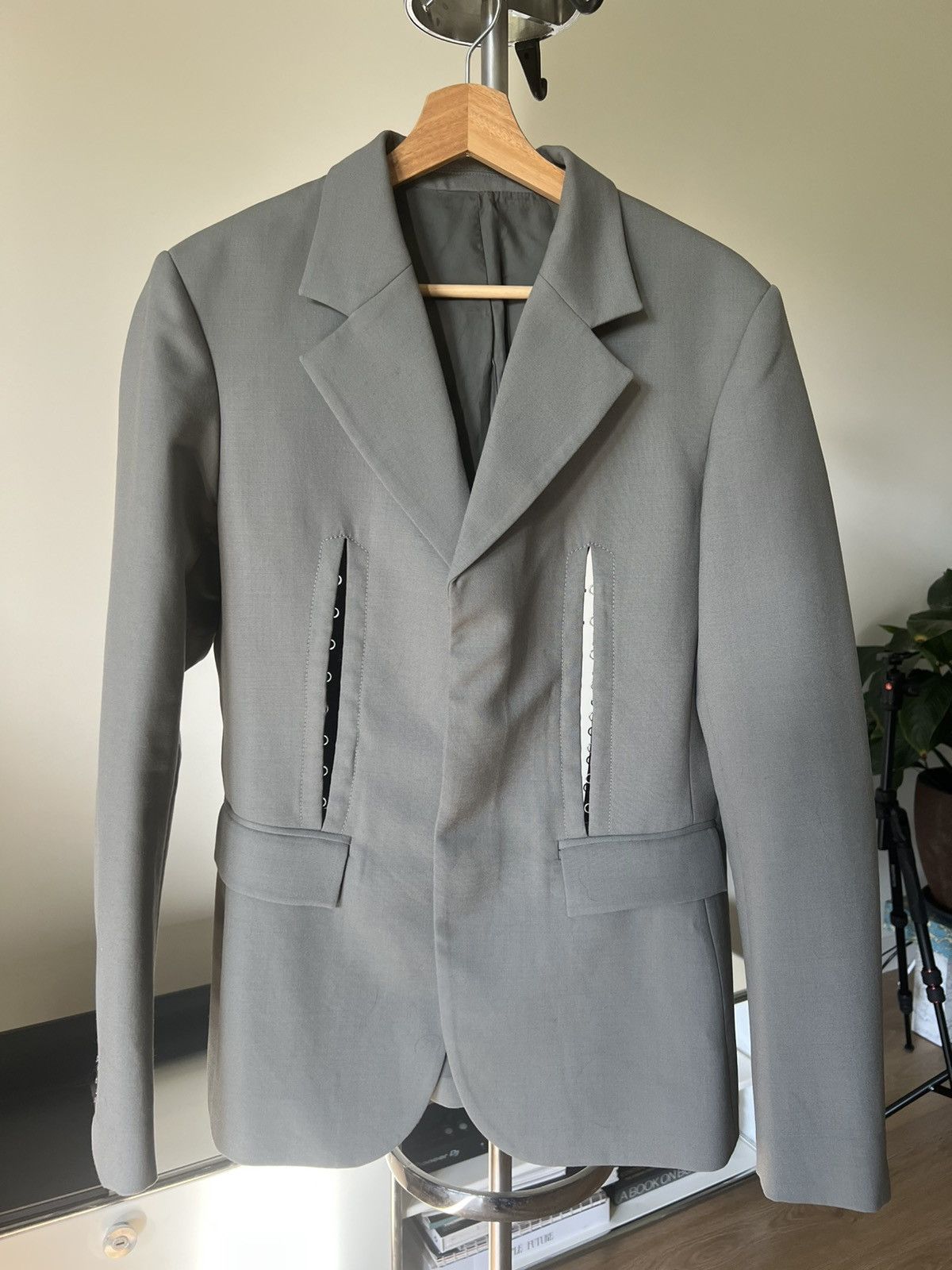 Dion Lee Dion Lee Hook and Eye Detail Blazer – AU M / US 6 / JP 9 Size M / US 6-8 / IT 42-44 - 3 Thumbnail