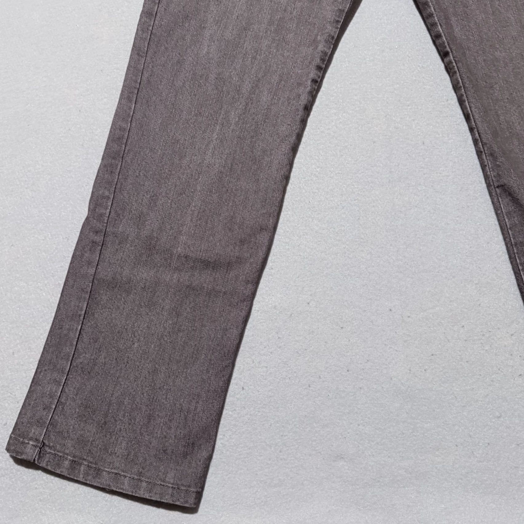 Gloria Vanderbilt Gloria Vanderbilt Amanda Jeans Bootcut Gray Denim Stretch High Rise Straight 14 Size 36" / US 14 / IT 50 - 5 Thumbnail