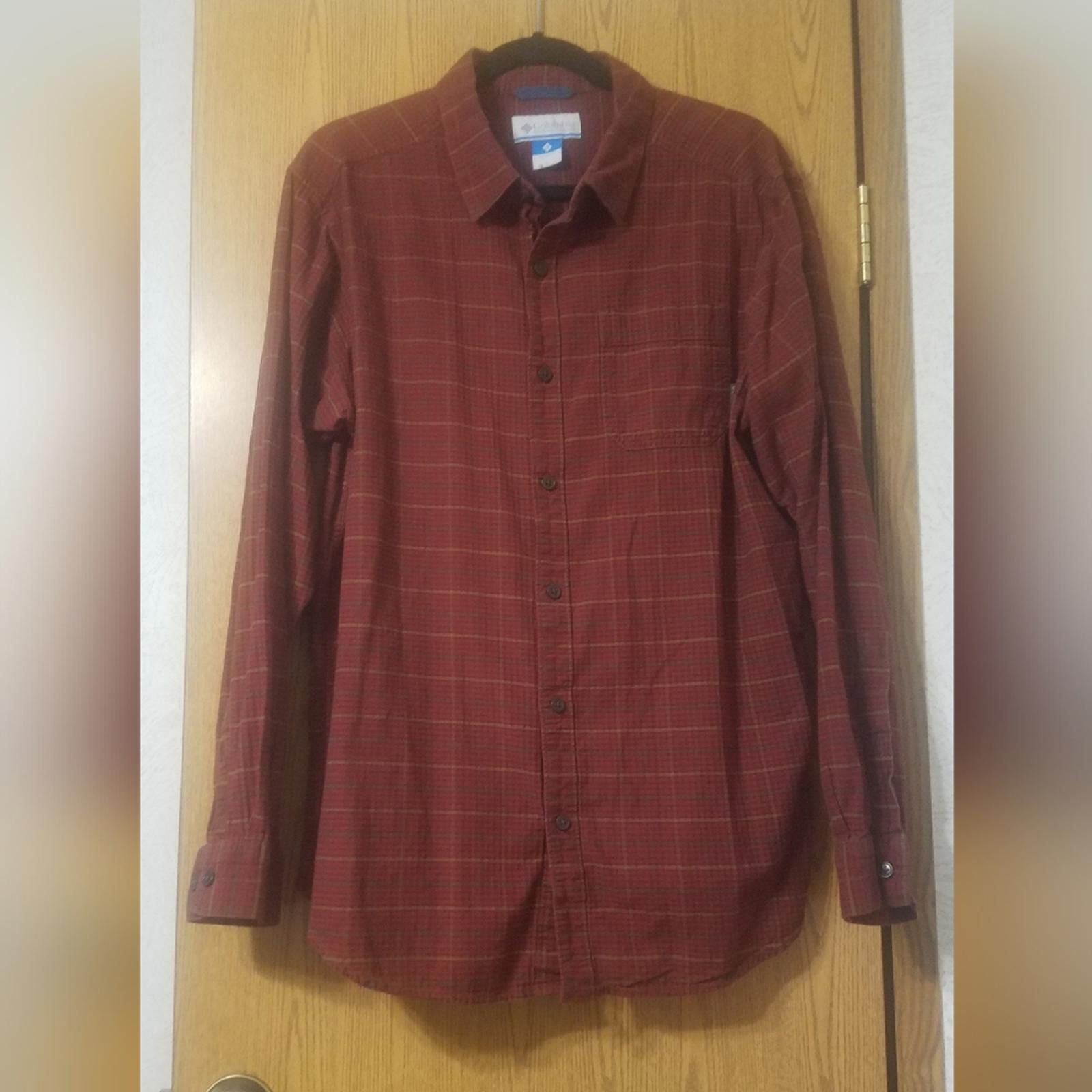 Columbia Columbia Red Plaid Shirt Size Large Size US L / EU 52-54 / 3 - 1 Thumbnail