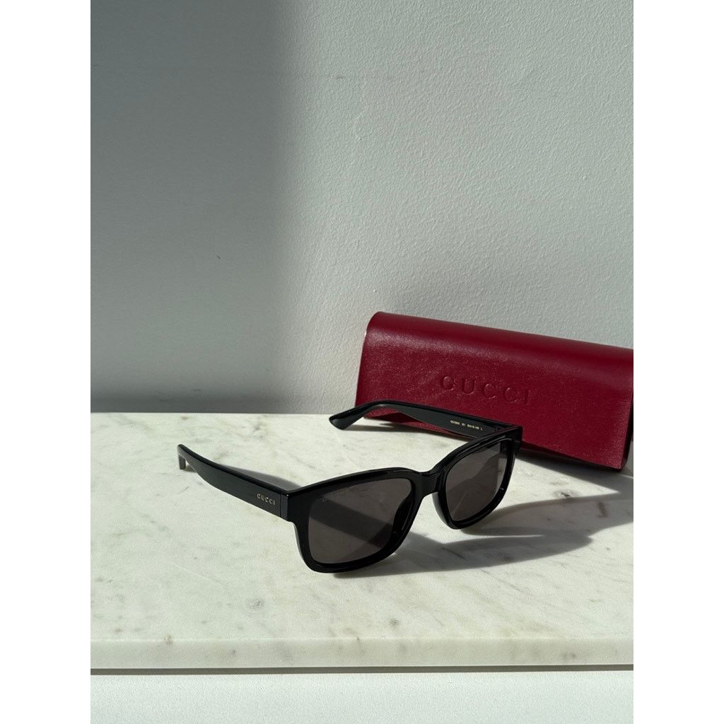 Gucci NEW Gucci GG1583S Black Unisex Sunglasses Size ONE SIZE - 3 Thumbnail