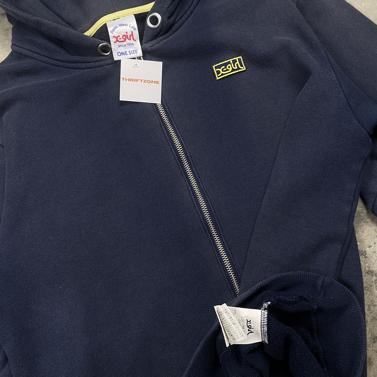 Vintage × Xlarge OG y2k Xgirl Zipped Up Hoodie Size US M / EU 48-50 / 2 - 4 Thumbnail
