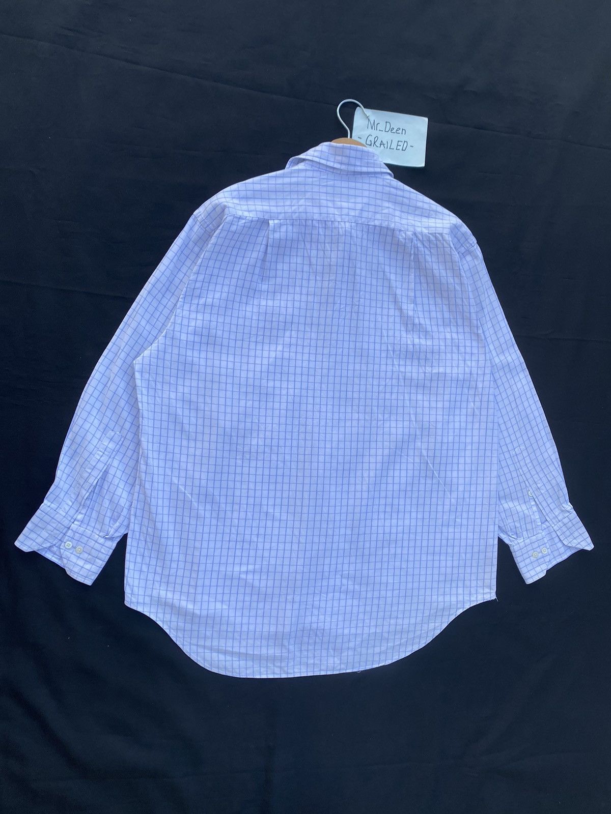 Givenchy Rare Vintage Givenchy Monsieur Checkered Buttons Shirt Size US L / EU 52-54 / 3 - 16 Thumbnail